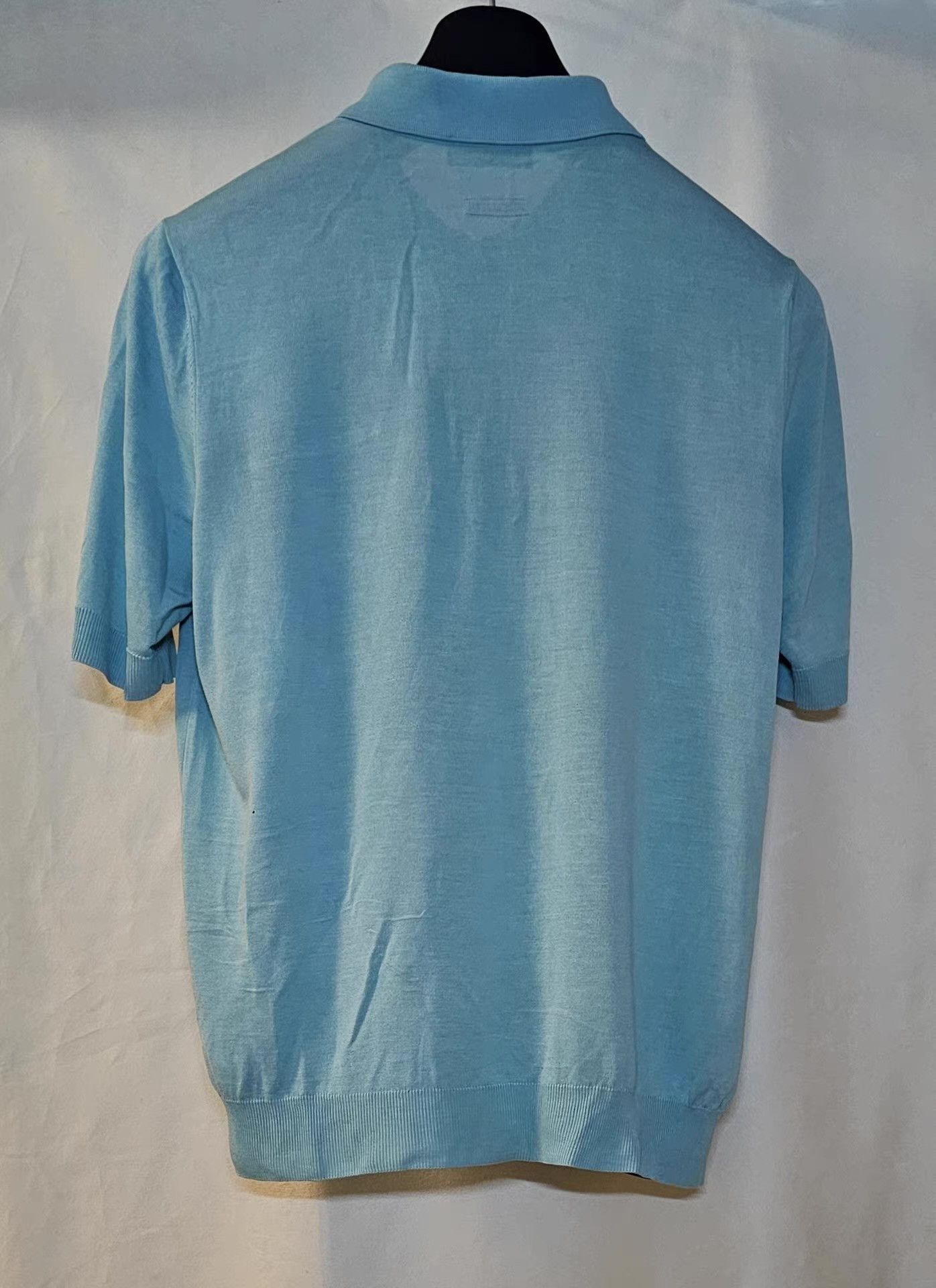 Zilli ZILLI Men's Short Sleeve Polo Shirt, Size US M / EU 48-50 / 2 - 2 Thumbnail