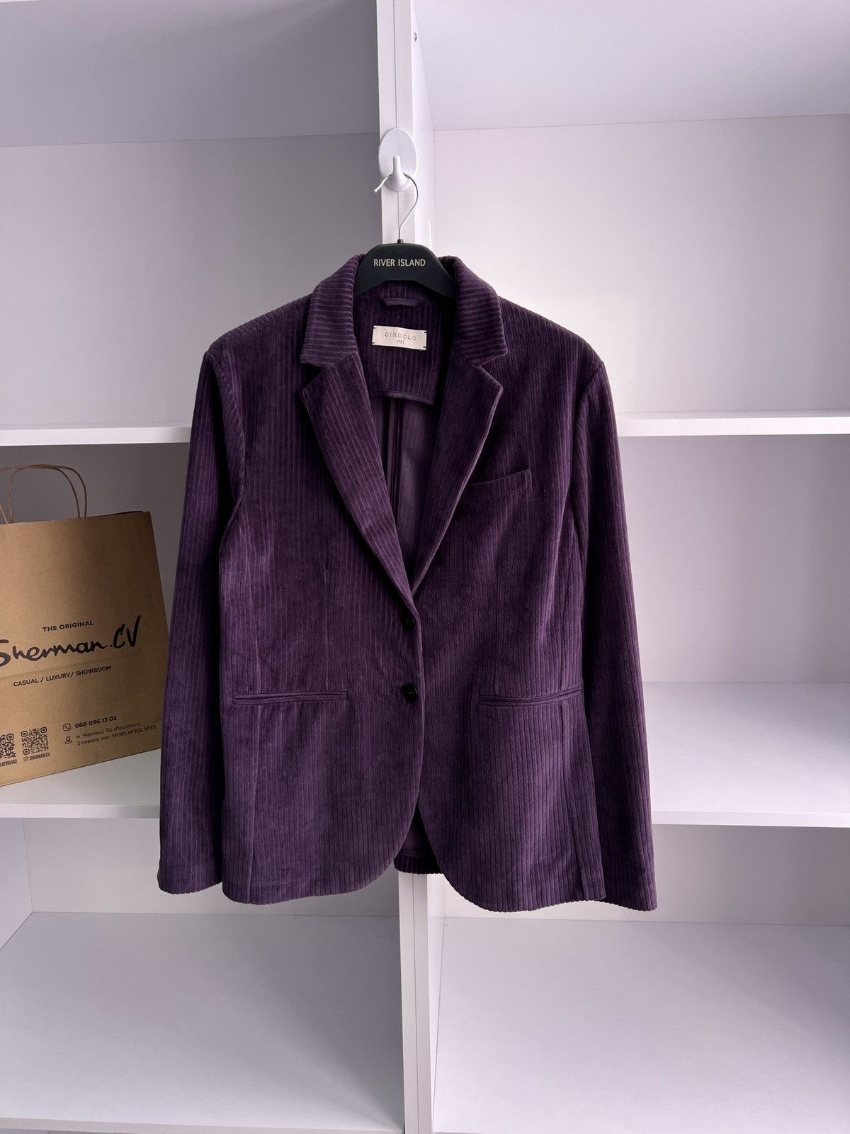 Circolo 1901 × Designer × Vintage Vintage Circolo Velvet Blazer Size 40L - 4 Thumbnail