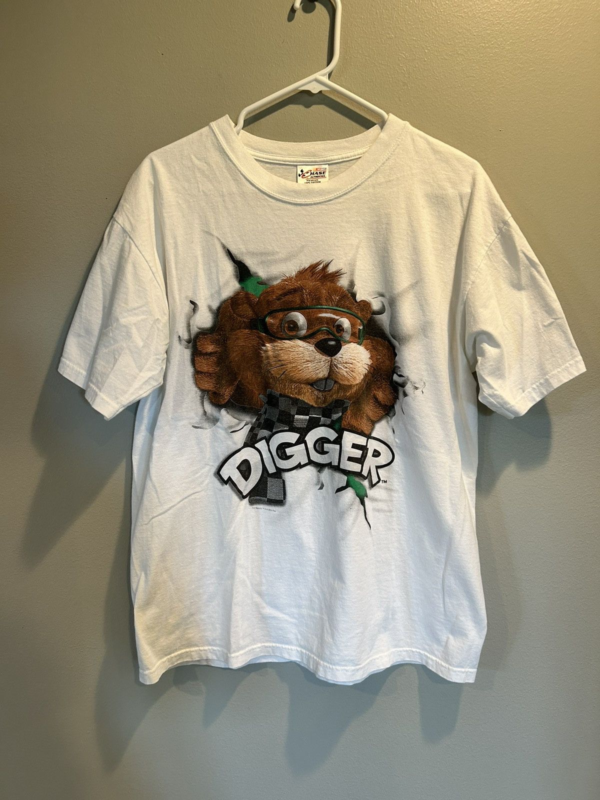 Chase Authentics × NASCAR × Vintage Digger Nascar double print T-shirt Size US L / EU 52-54 / 3 - 1 Thumbnail