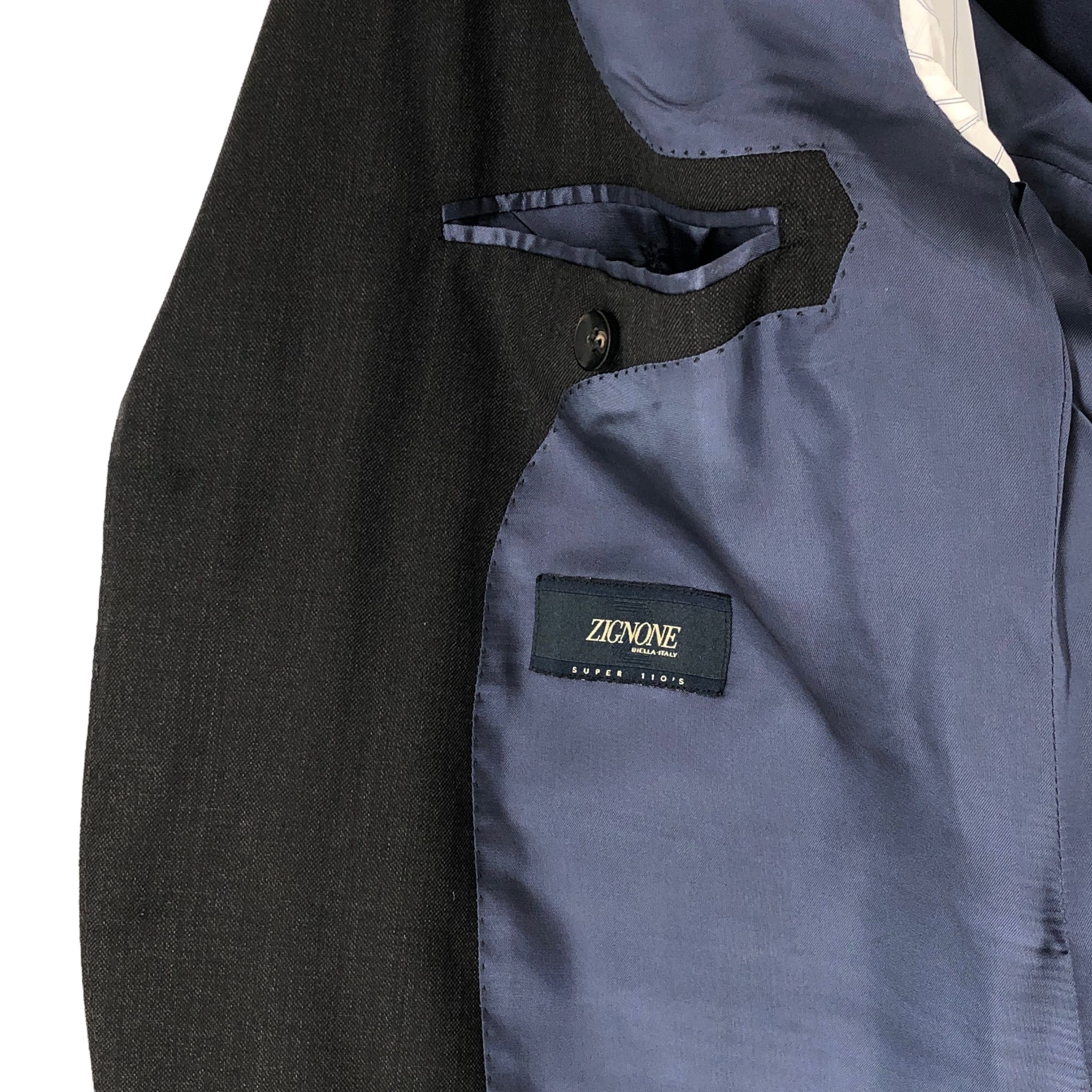 Suitsupply Napoli Single Breasted Wool Blazer Size EU:27; UK:44; US:44R Size 44R - 8 Thumbnail