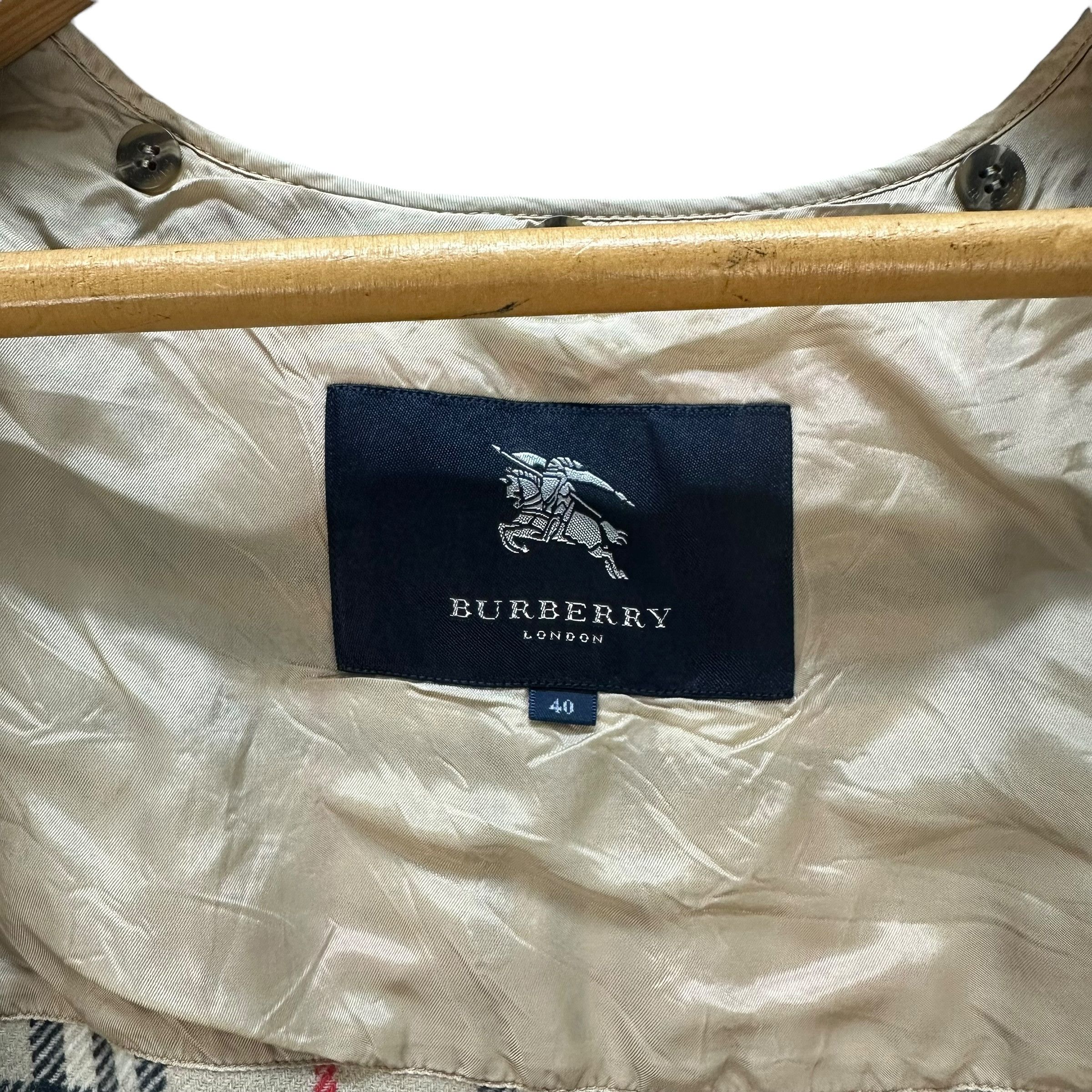 Burberry Burberry London Nova Check Inner Coat Jacket #9189-67 Size US M / EU 48-50 / 2 - 5 Thumbnail