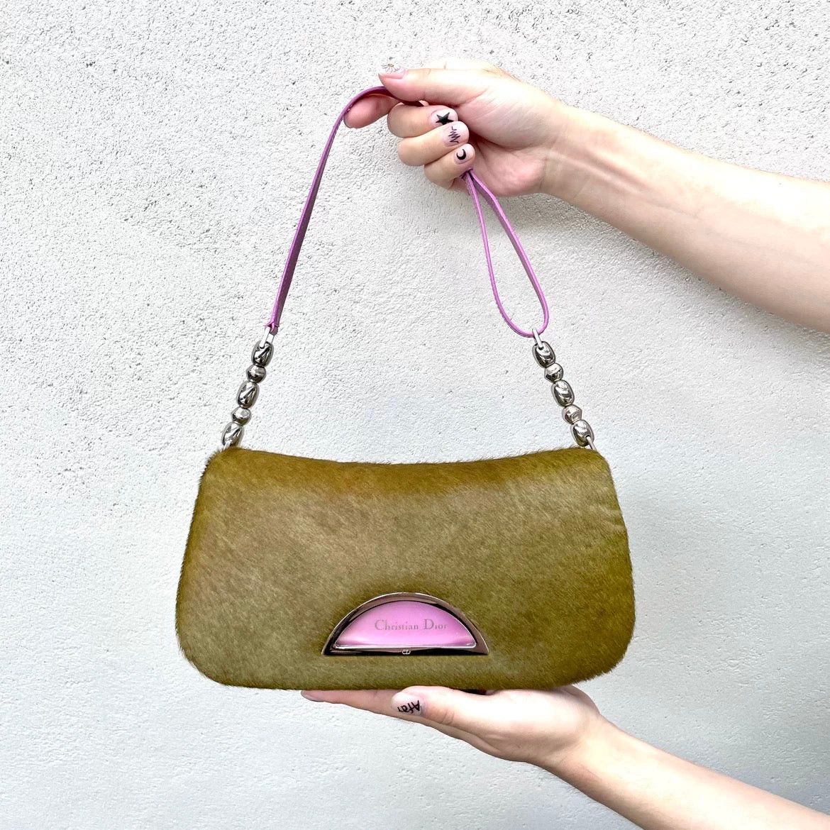 Christian Dior Maris Pearl Harako Python