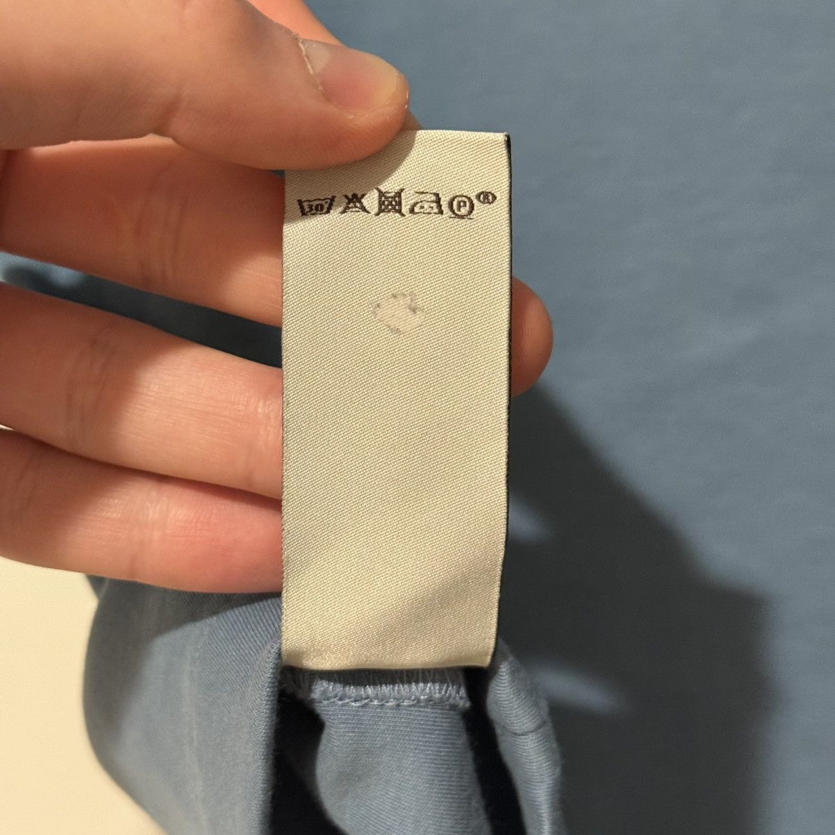 Hermes Hermès Men’s "Quarterb'H" Sky Blue Crewneck T-shirt Small Size US S / EU 44-46 / 1 - 17 Thumbnail