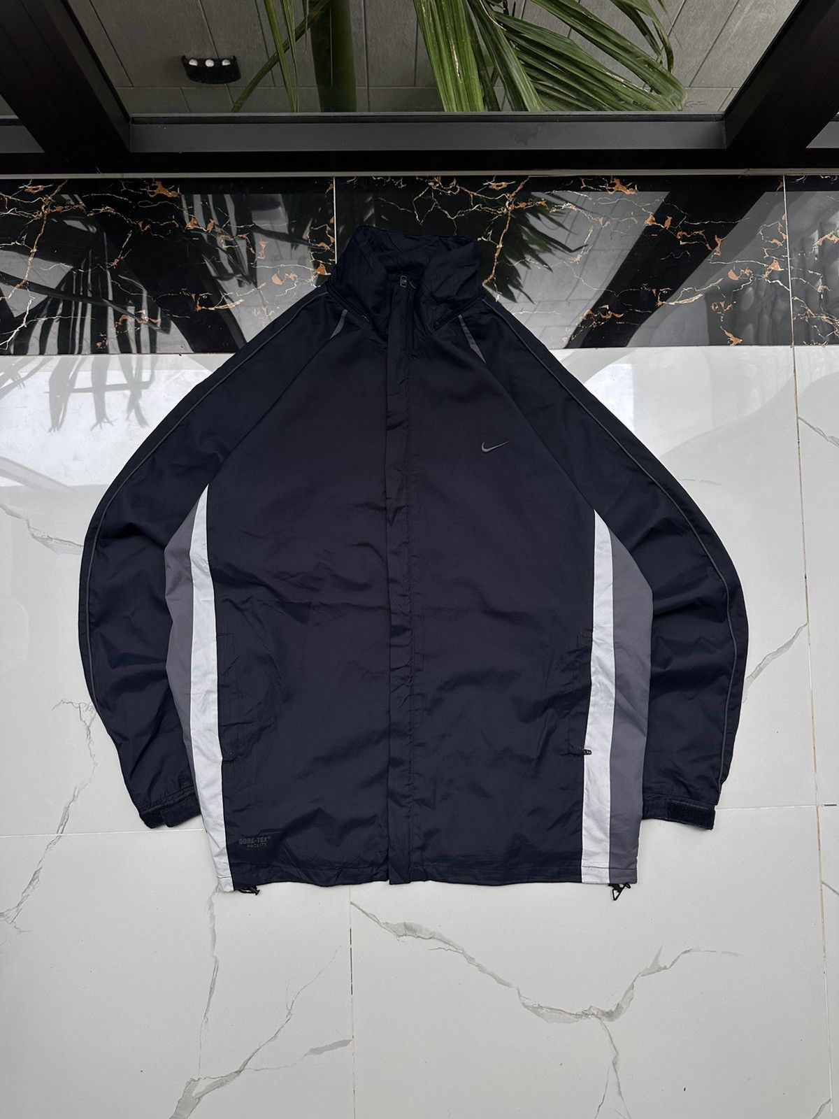 Nike × Vintage NIKE VINTAGE BASIC LOGO STREETWEAR LIGHT JACKET Size US XL / EU 56 / 4 - 2 Thumbnail
