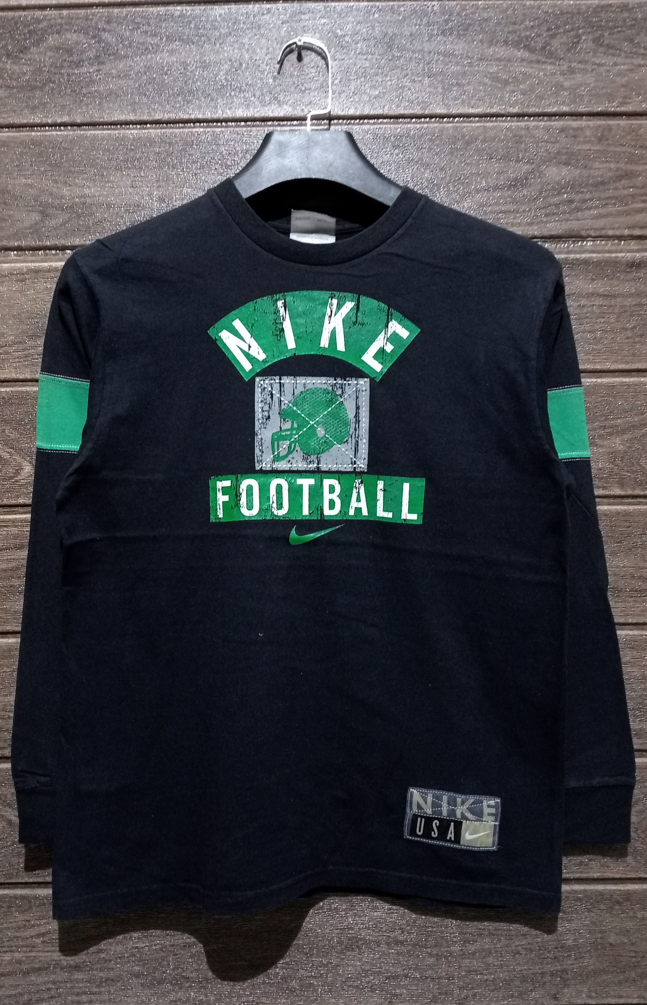 NFL × Nike Vintage Nike Football Long Sleeve Tshirt Size US M / EU 48-50 / 2 - 1 Thumbnail