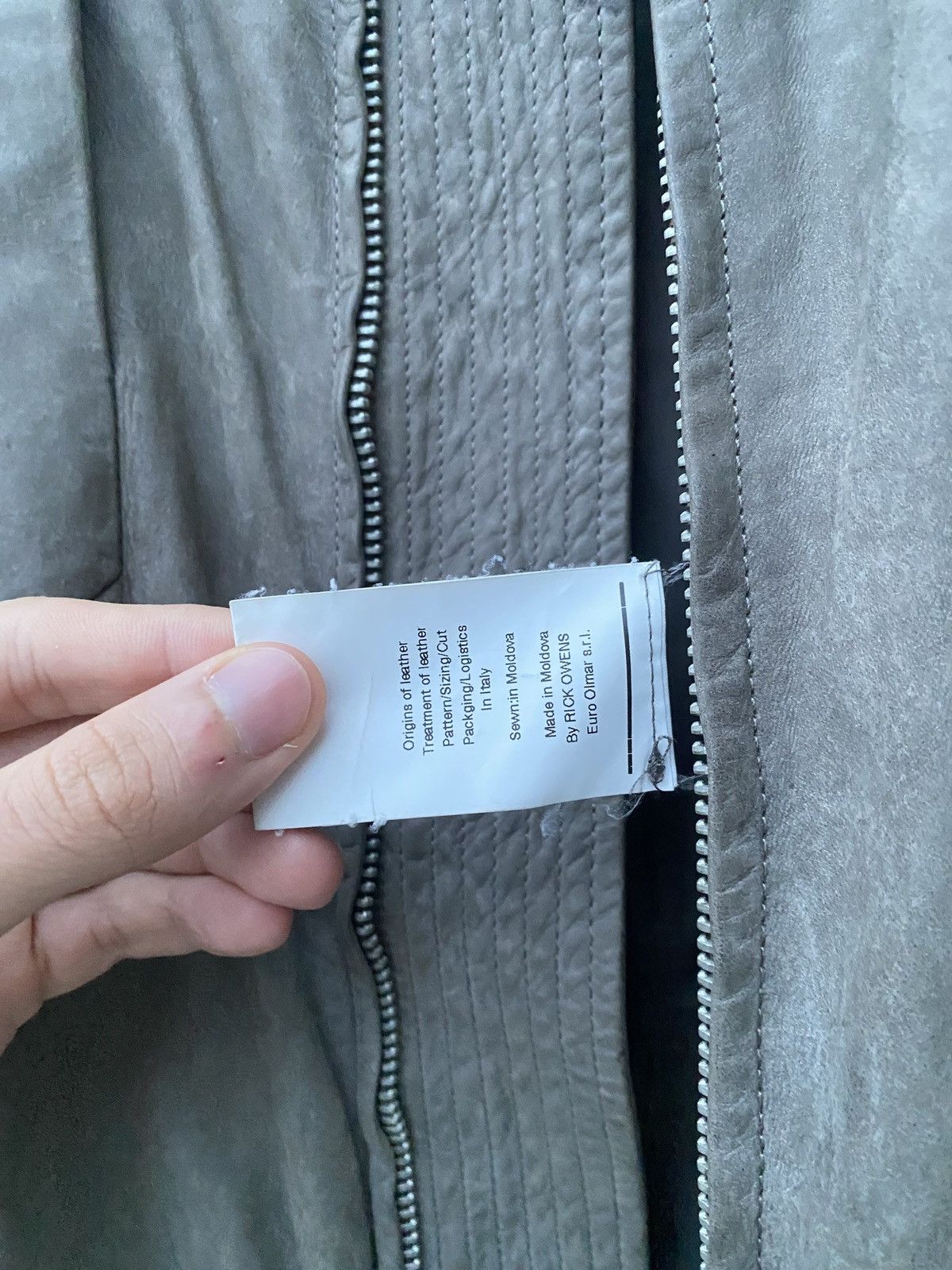 Rick Owens S/S 13 “ISLAND” Cow Leather Panelled Biker Jacket Rick Owens Size US L / EU 52-54 / 3 - 11 Thumbnail