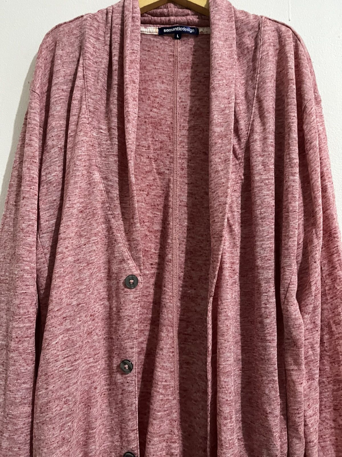semanticdesign Semanticdesign Pink Cardigan Size L / US 10 / IT 46 - 3 Thumbnail