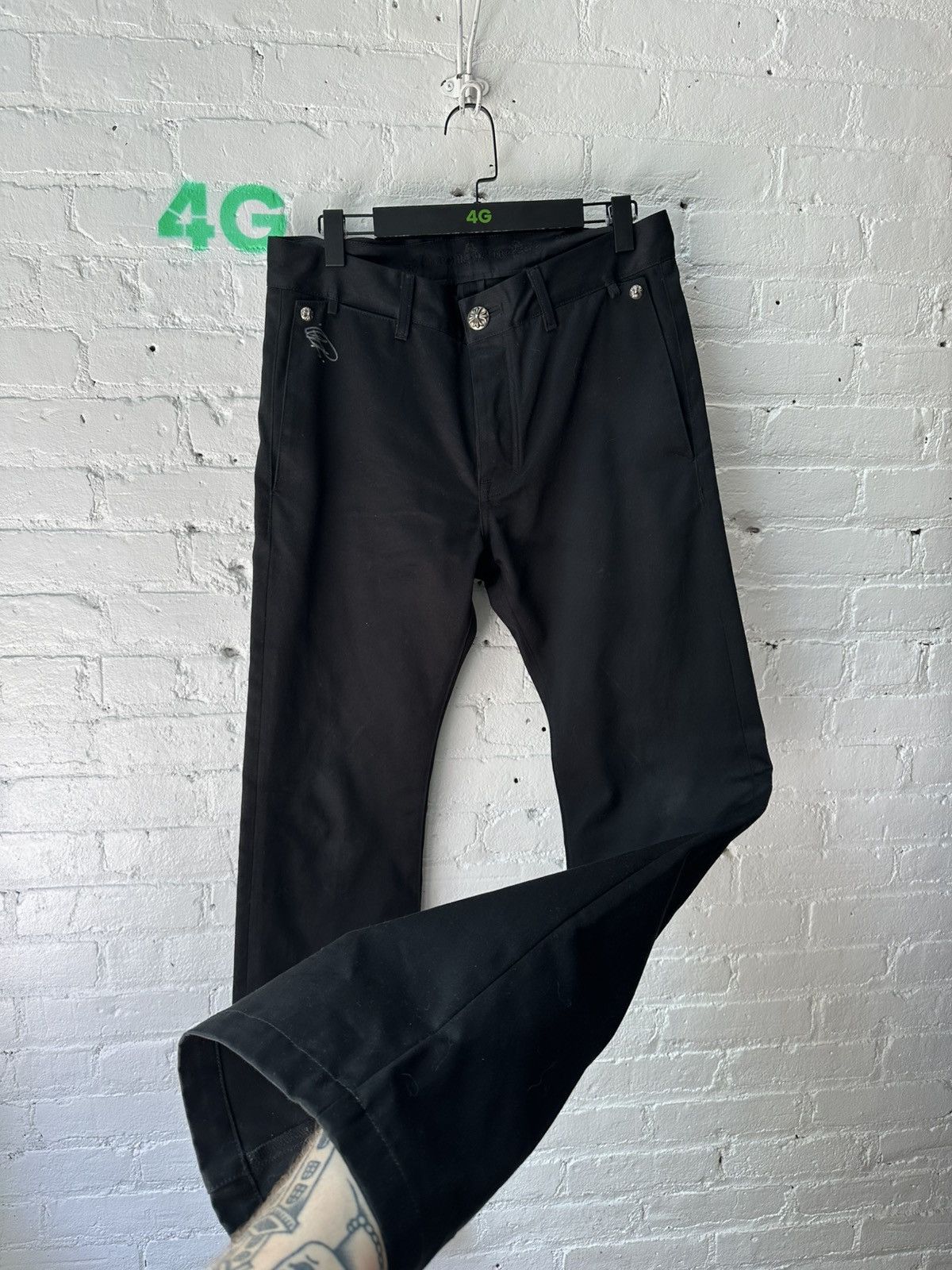 Chrome Hearts RICHARD STARK SIGNED Chrome Hearts Flared Pants Size US 32 / EU 48 - 3 Thumbnail