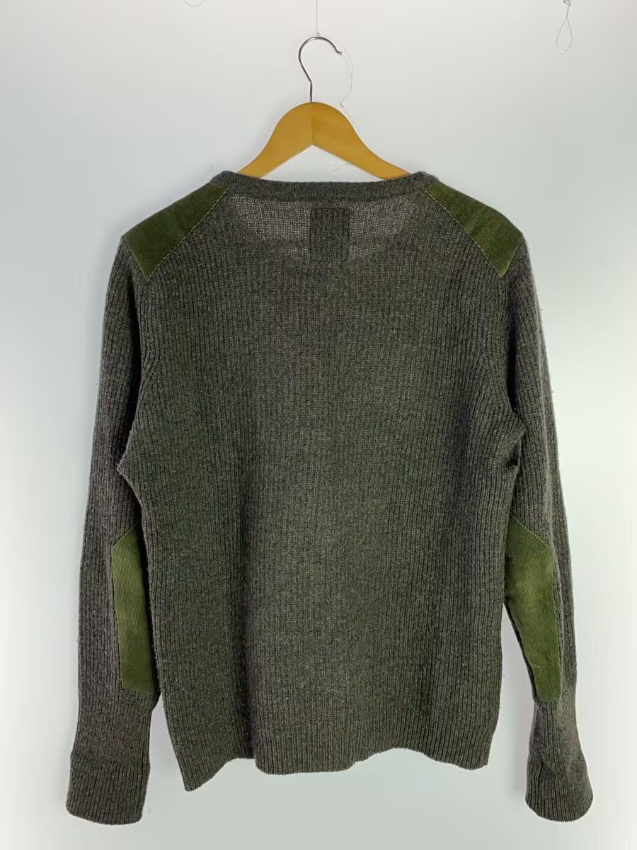 Visvim Elbow & Shoulder Patch Ribbed Wool Knit Sweater Size US M / EU 48-50 / 2 - 2 Thumbnail