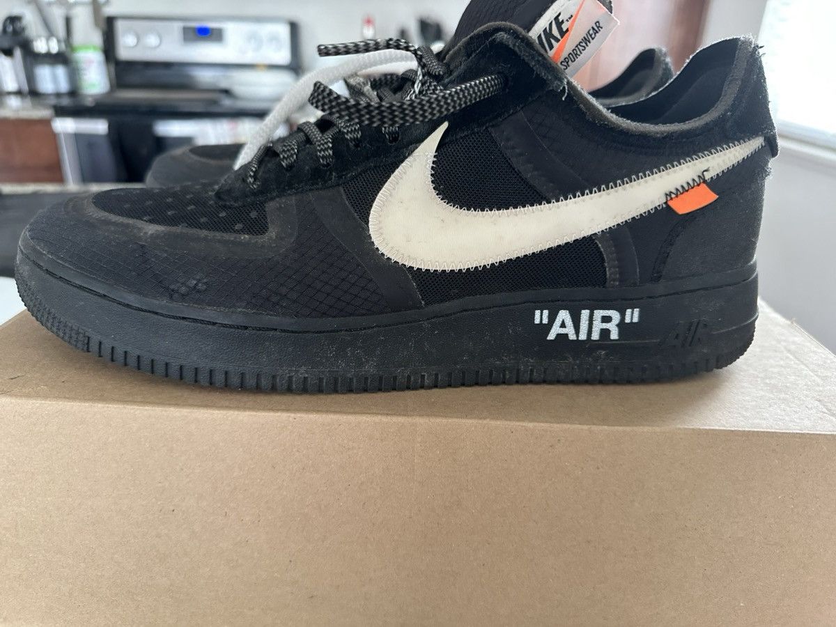 Nike × Off-White Nike Off White Air Force Size US 11.5 / EU 44-45 - 5 Thumbnail
