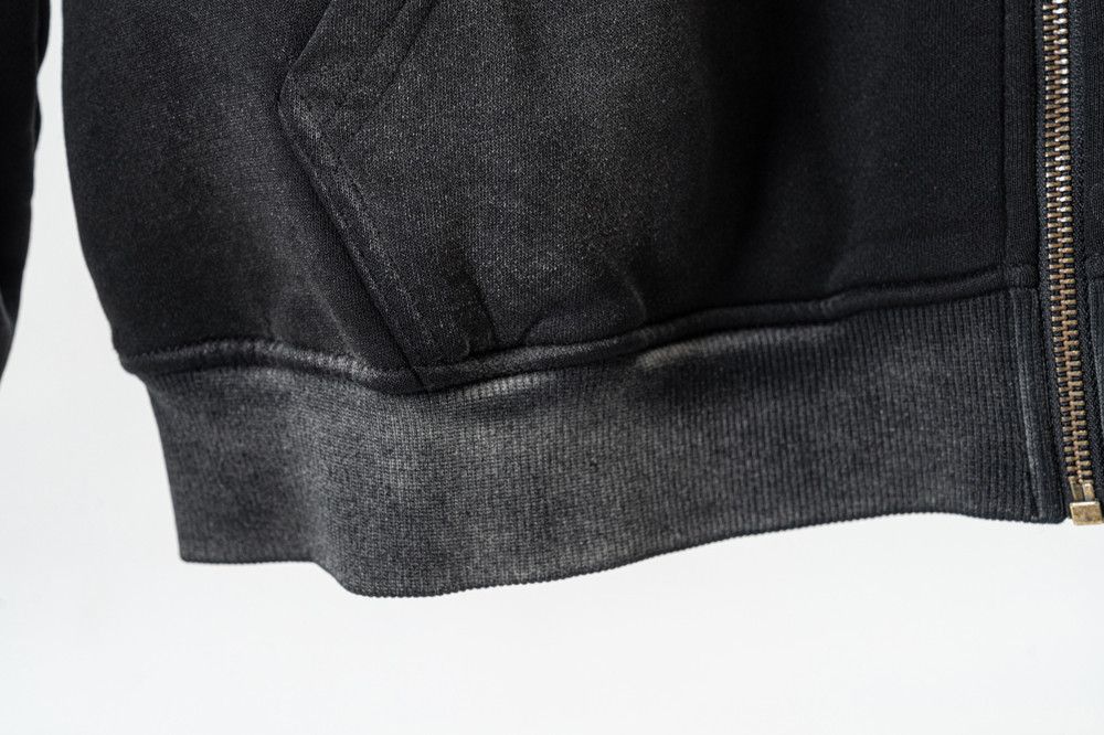 Designer × Vintage Streetwear 90s Fade Stripe Design Hoodie (Size M-Black) New Size US M / EU 48-50 / 2 - 5 Thumbnail