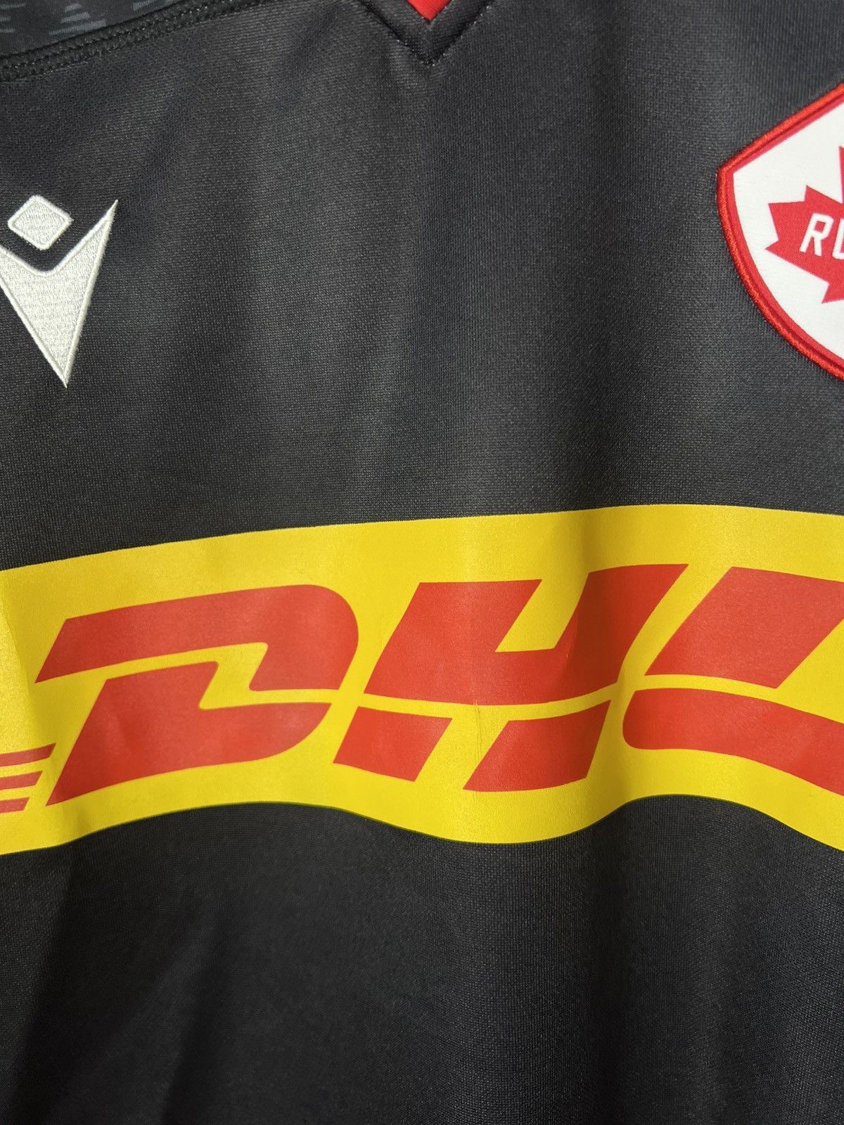 Macron Macron Canada Rugby National Team Away Jersey Shirt DHL Size US L / EU 52-54 / 3 - 6 Thumbnail