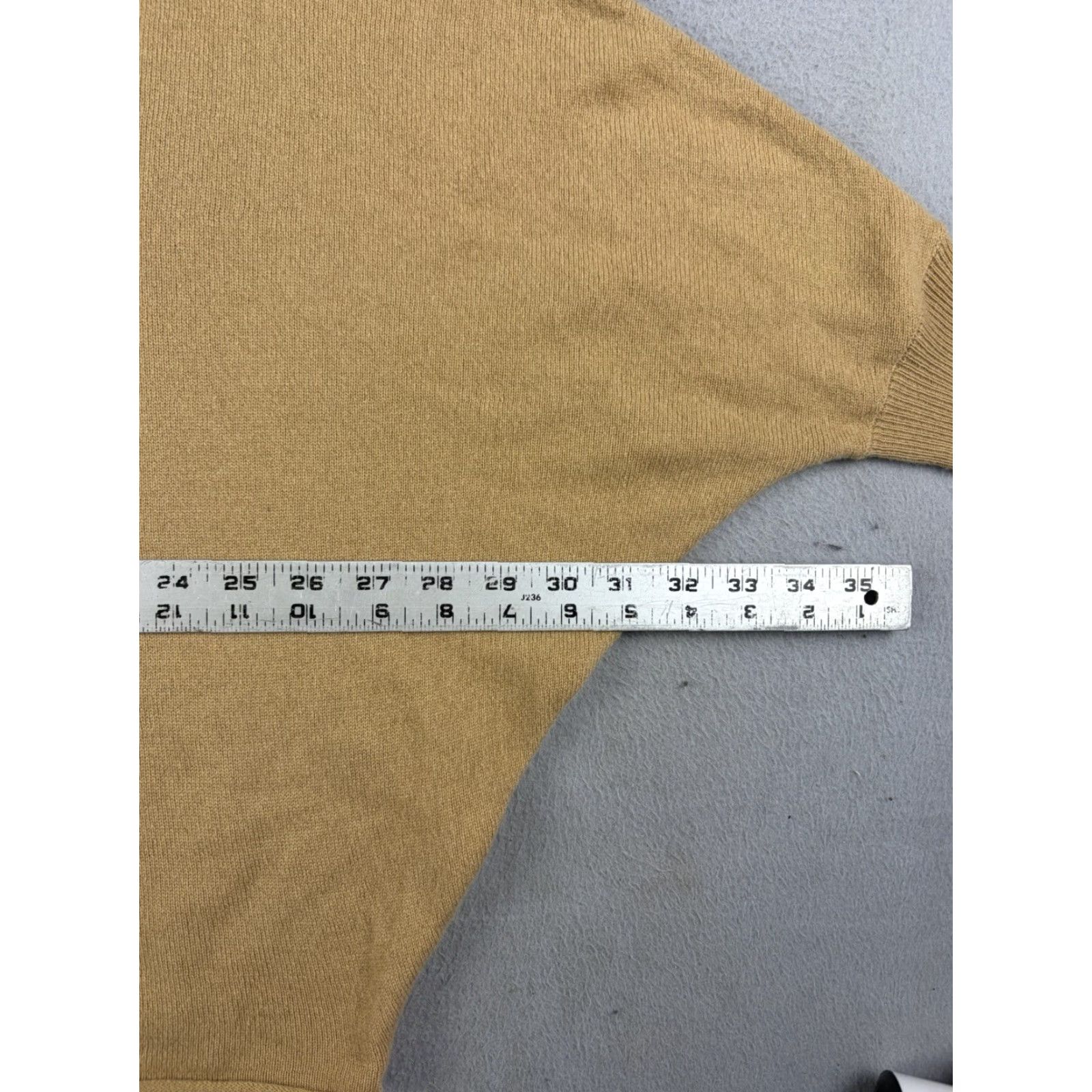 Quince Quince Sweater Women L Brown Crew Neck Knit Cashmere Raglan Sleeve Pullover Lightweight Logo Boxy Fit Knit Solid Regular Wool? Size L / US 10 / IT 46 - 5 Thumbnail