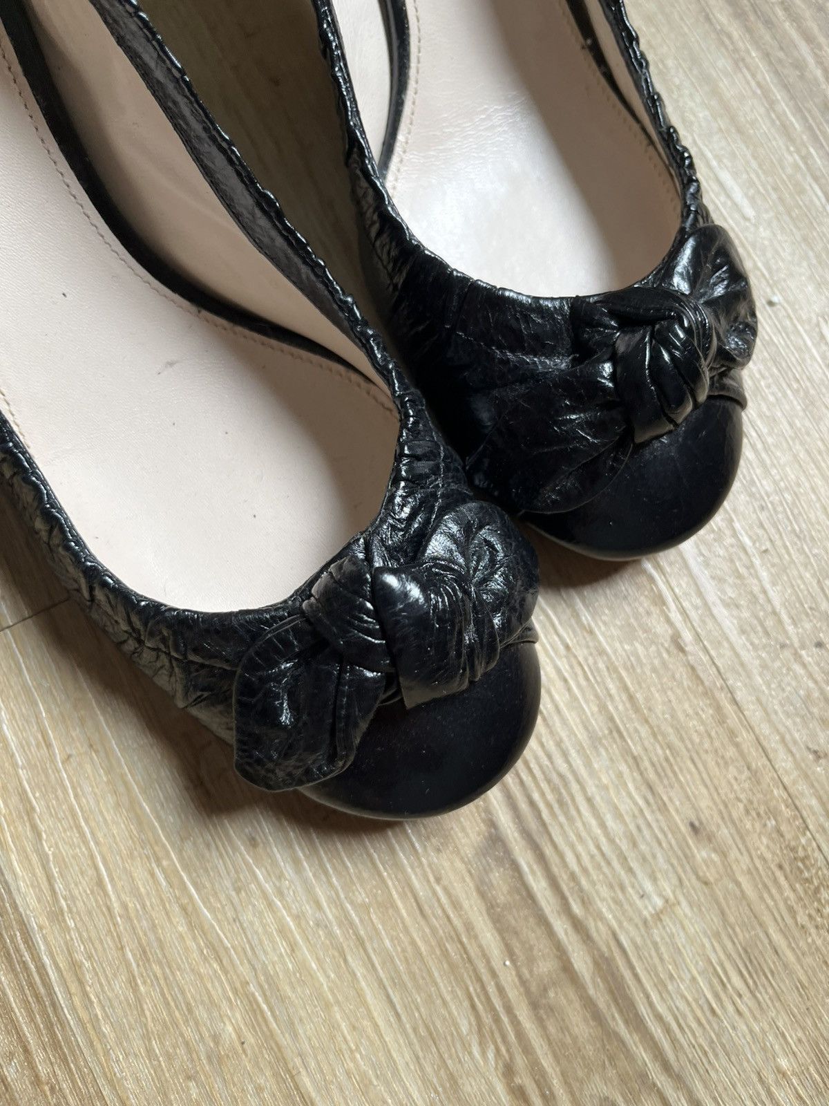 Prada Prada vintage Leather Heels Size US 5.5 / IT 35.5 - 5 Thumbnail
