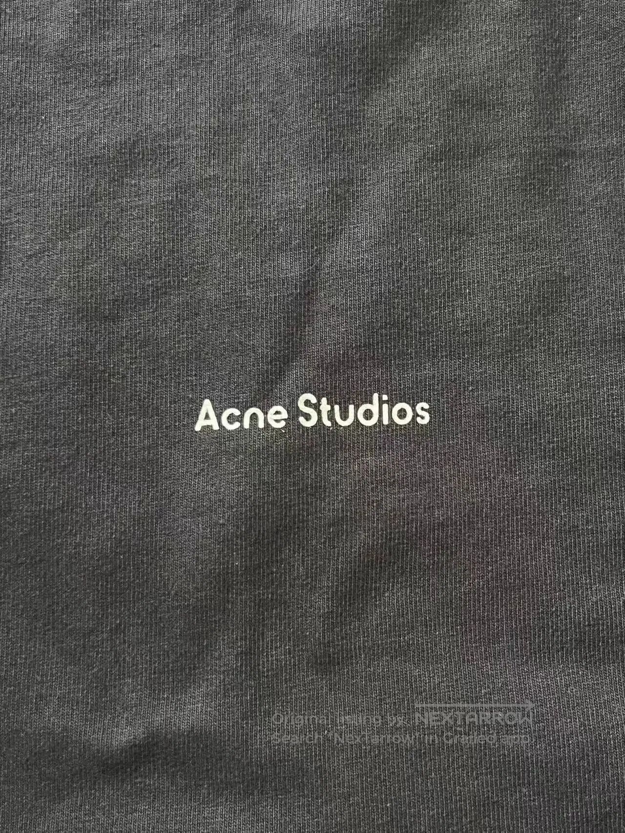 Acne Studios Acne Studios Men's Letter Round Neck T-Shirt. Size US S / EU 44-46 / 1 - 3 Thumbnail