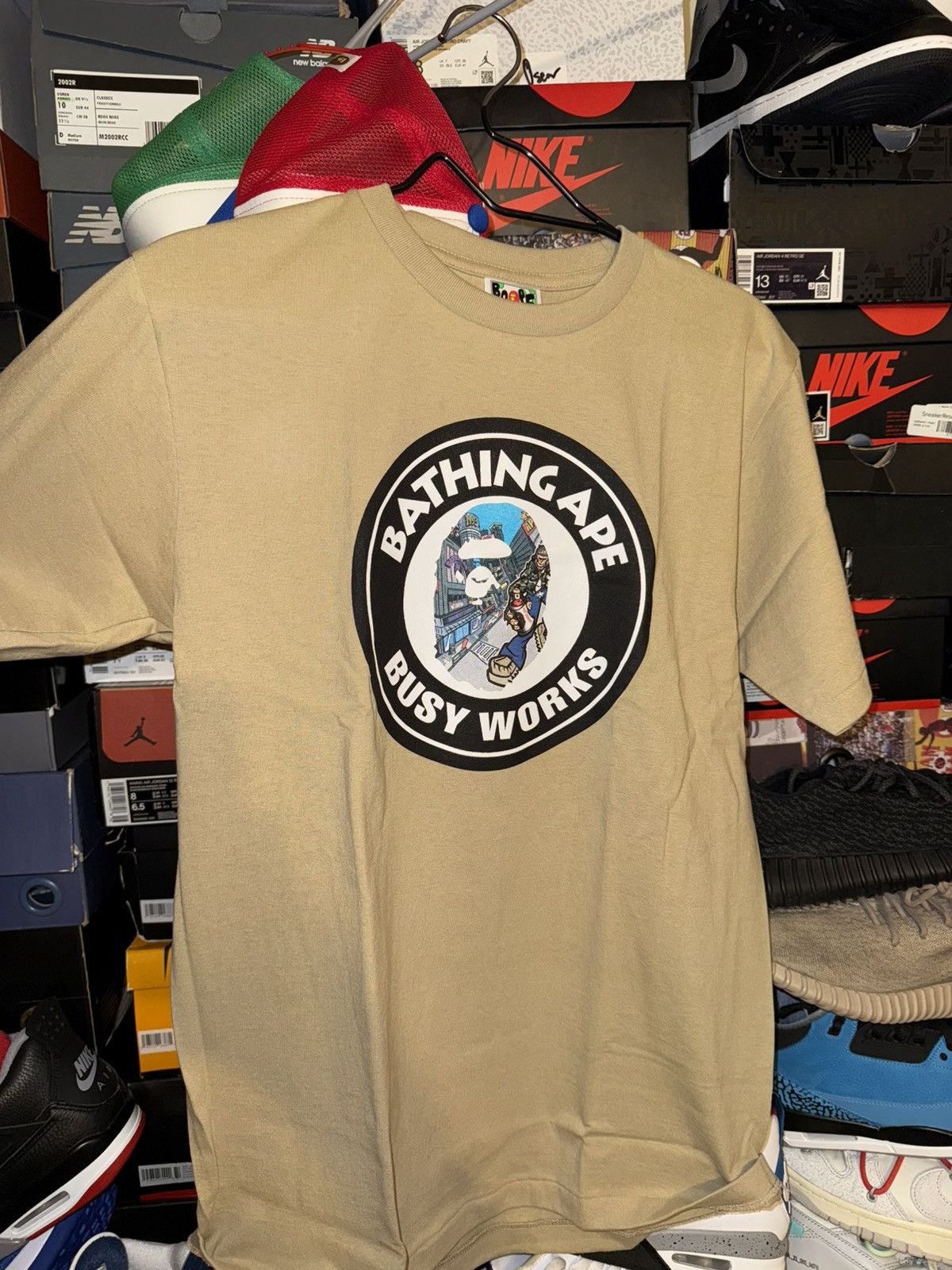 Bape Bape comic art tee beige size M Size US M / EU 48-50 / 2 - 1 Thumbnail