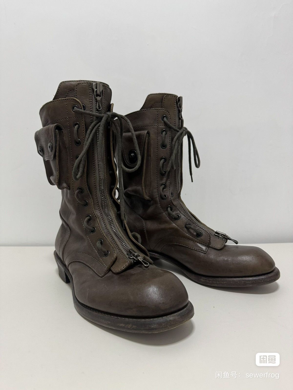 Julius leather boots