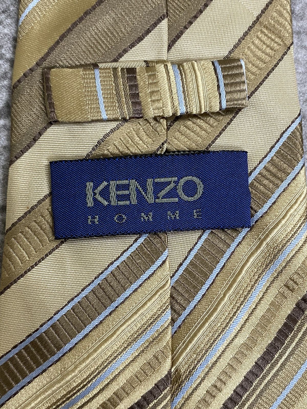 Kenzo Kenzo Homme Silk Tie Size ONE SIZE - 5 Thumbnail