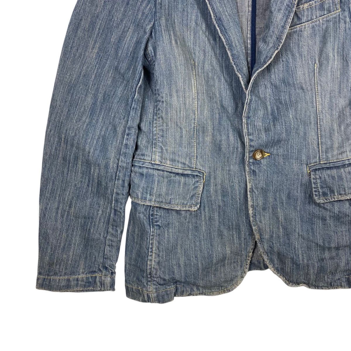 JACKROSE × Japanese Brand × Maison Kitsune 💥JACKROSE DENIM JEAN JACKET Size US M / EU 48-50 / 2 - 3 Thumbnail