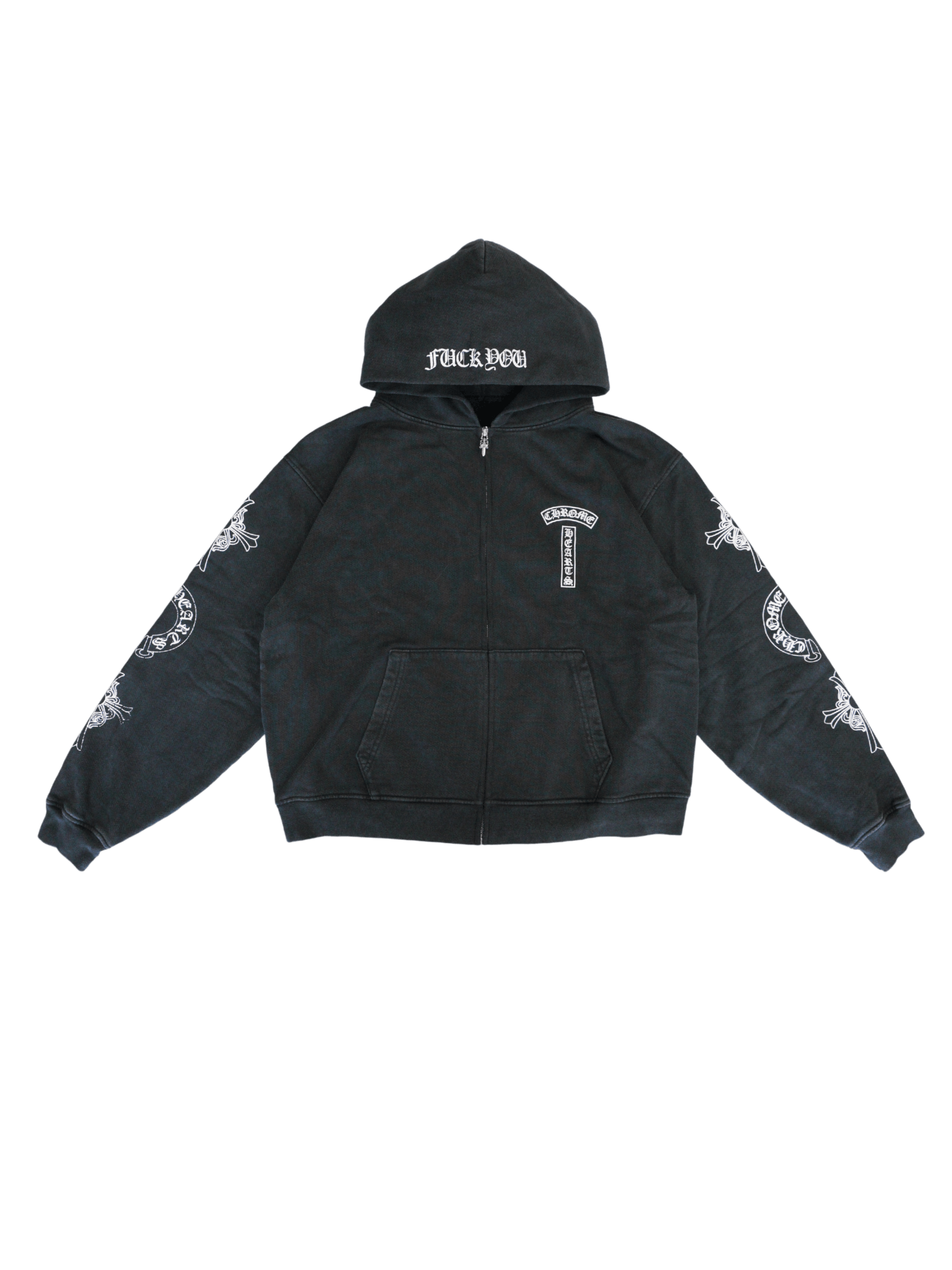 Chrome Hearts CH friends and family/Tokyo zip up Sweater | Grailed