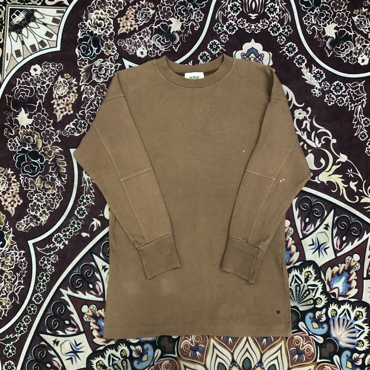 Japanese Brand Serge de Bleu Japanese Brand Long Sleeve Sweatshirt Size S / US 4 / IT 40 - 1 Thumbnail