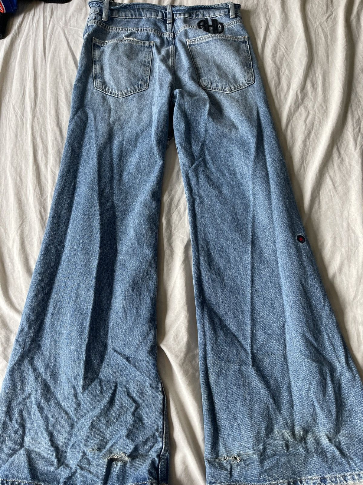 Rhude × Zara Zara x rhude flared demim Size US 31 - 4 Thumbnail