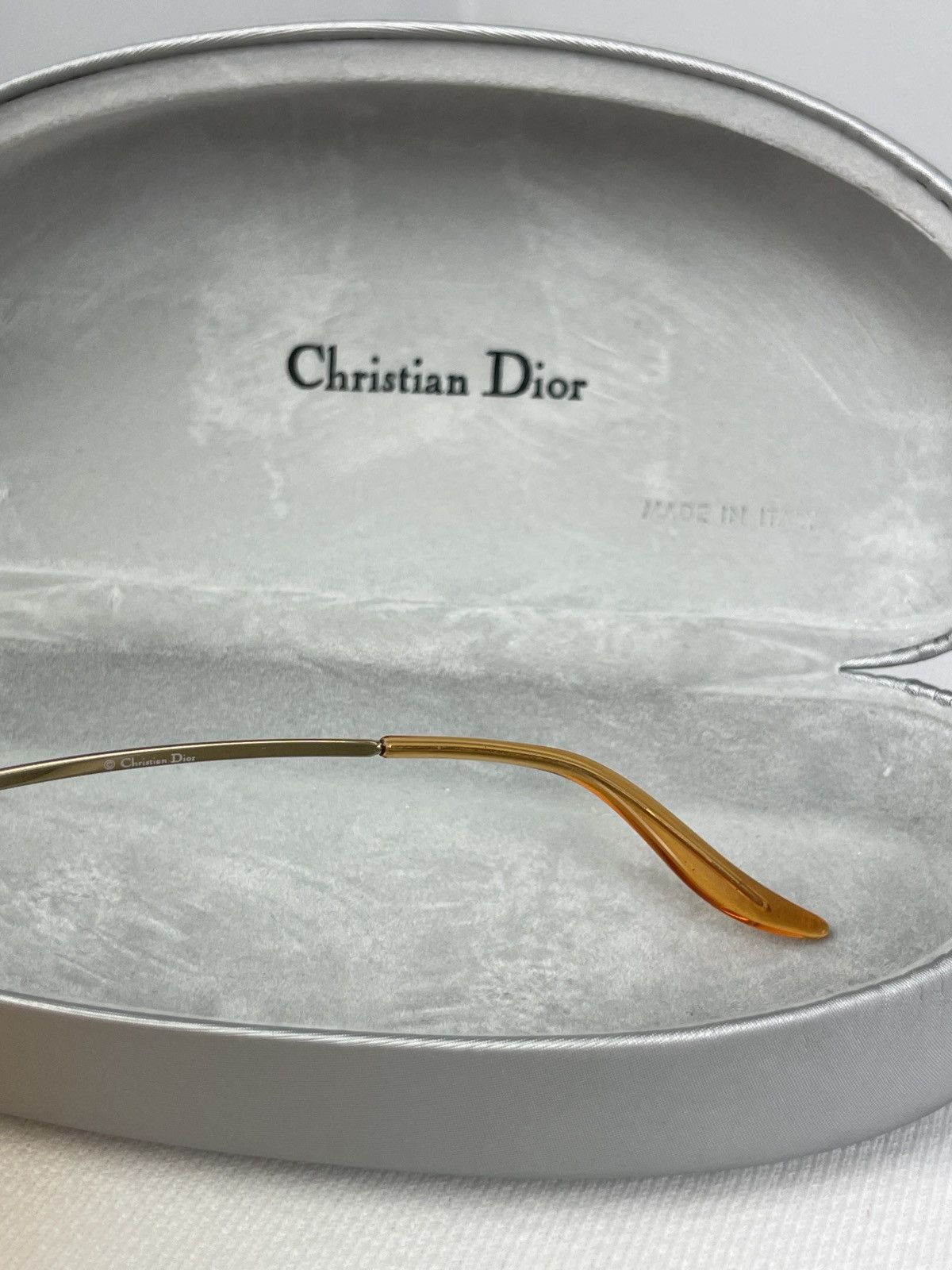 Christian Dior Monsieur Vintage Y2K Christian Dior Bowling Sunglasses With Case Size ONE SIZE - 14 Thumbnail
