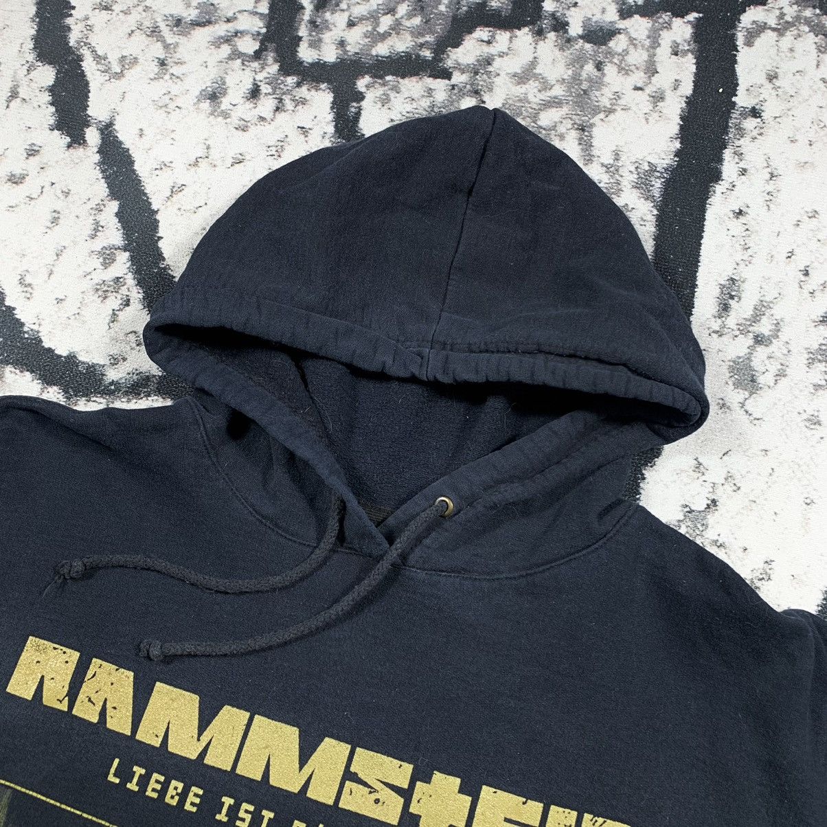 Band Tees × Vintage Vintage Y2k Rammstein Tour Hoodie Size US XL / EU 56 / 4 - 5 Thumbnail