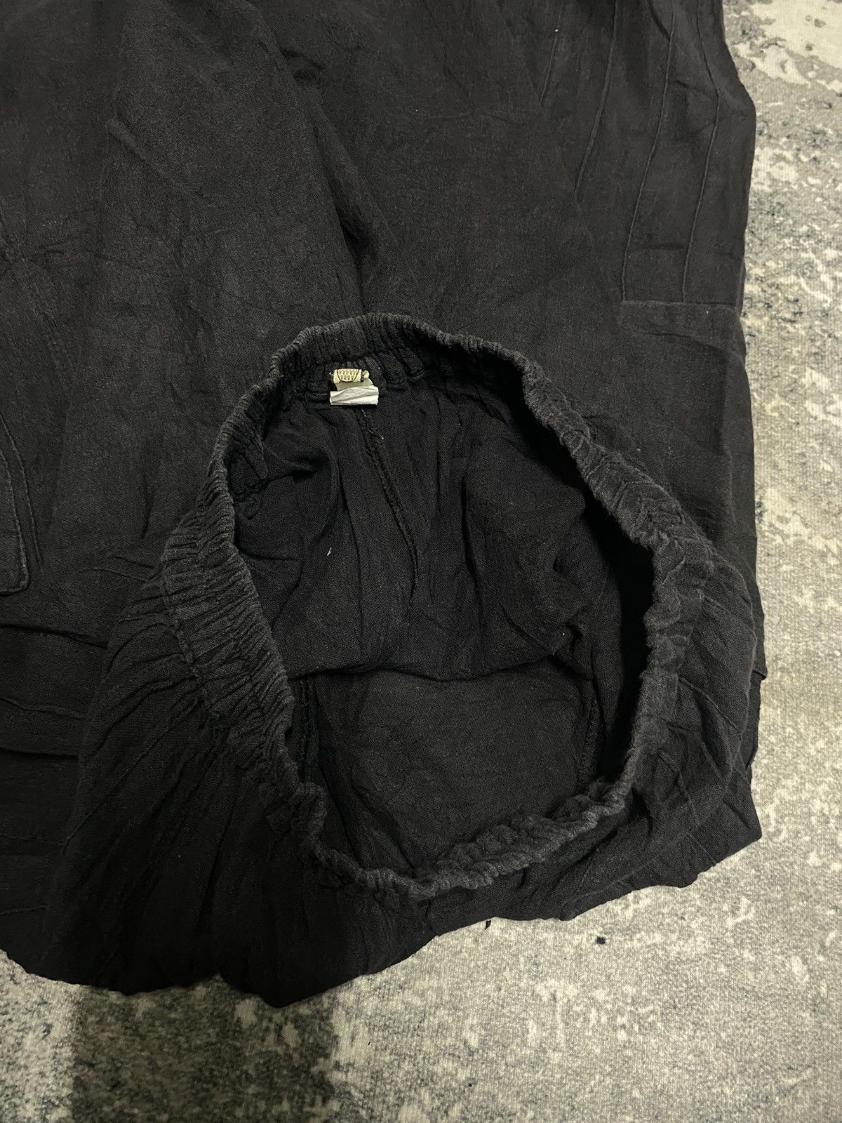 Japanese Brand Ethnic Label Japanese Brand Drawstring Wide Leg Pocket Size 28" / US 6 / IT 42 - 10 Thumbnail