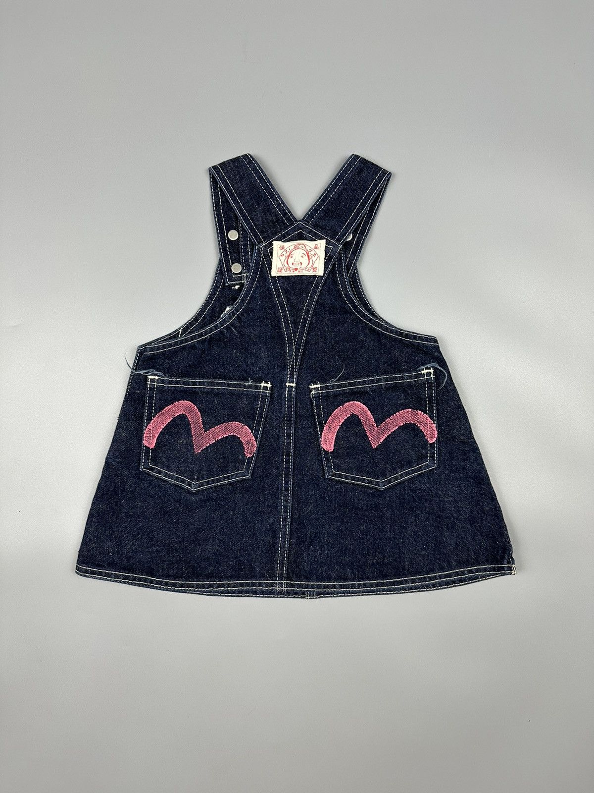 Evisu 🔥RARE SICK🔥 Evisu Kizzu Mini Dress For Kids Size XXS / US 00 / IT 34 - 1 Thumbnail