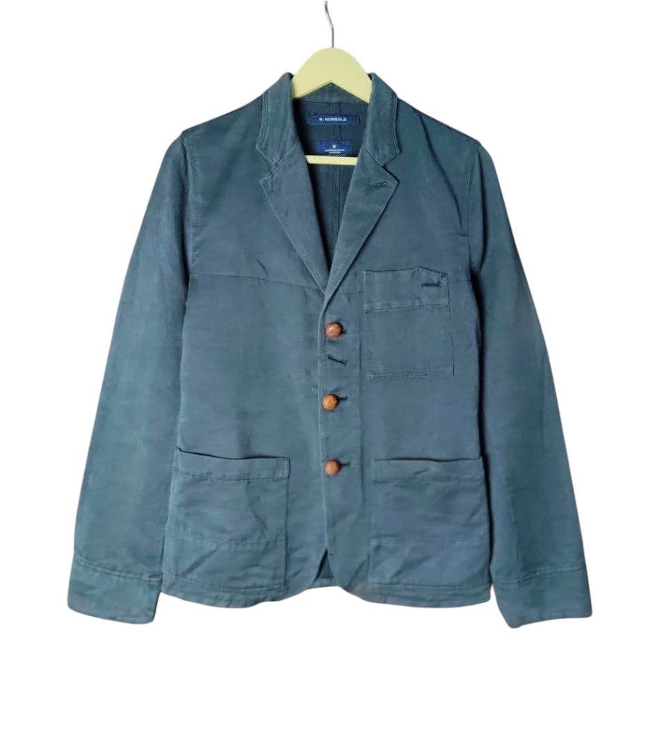 Japanese Brand × Paul Smith × R.Newbold Vintage R.Newbold Inspired By Paul Smith Chore Jacket Size US M / EU 48-50 / 2 - 1 Thumbnail