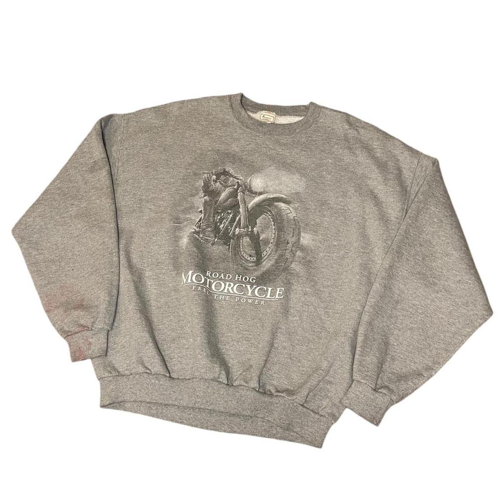 Other Vintage Road Hog Motorcycle Crewneck Size US L / EU 52-54 / 3 - 1 Thumbnail