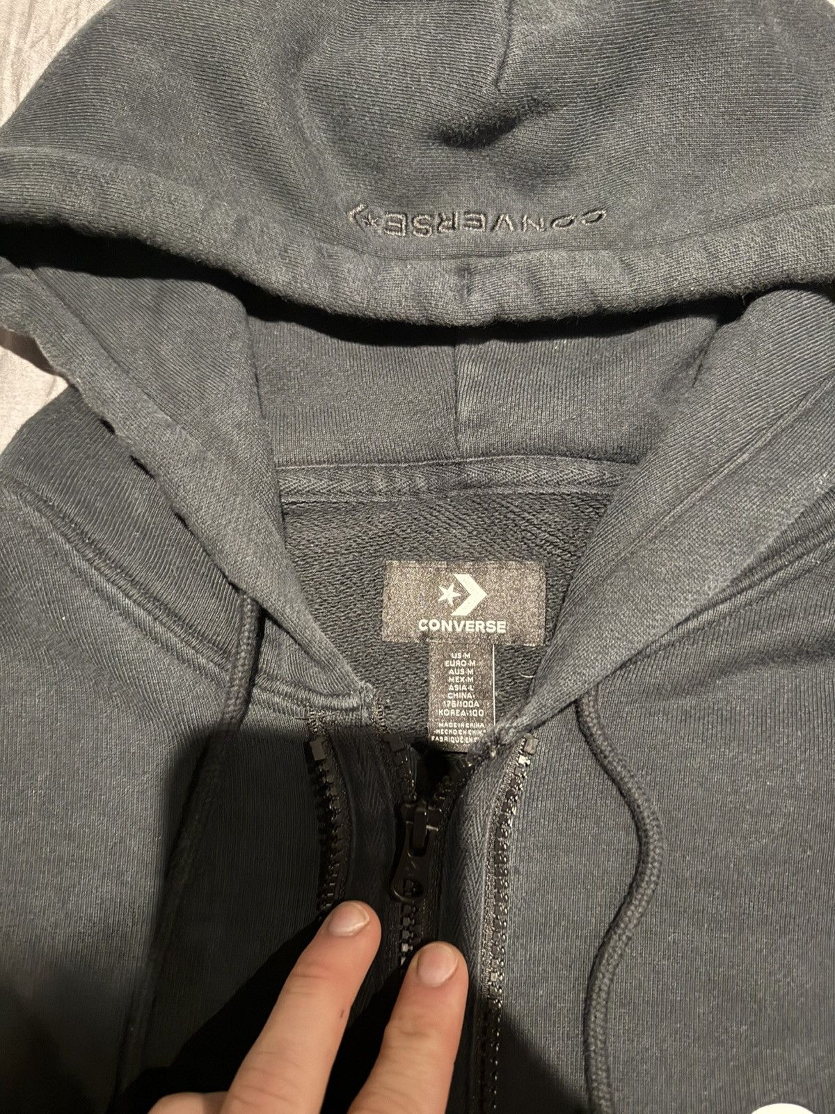 Converse × Stussy Lucky Stussy Zipped Hoodie Size US M / EU 48-50 / 2 - 3 Thumbnail