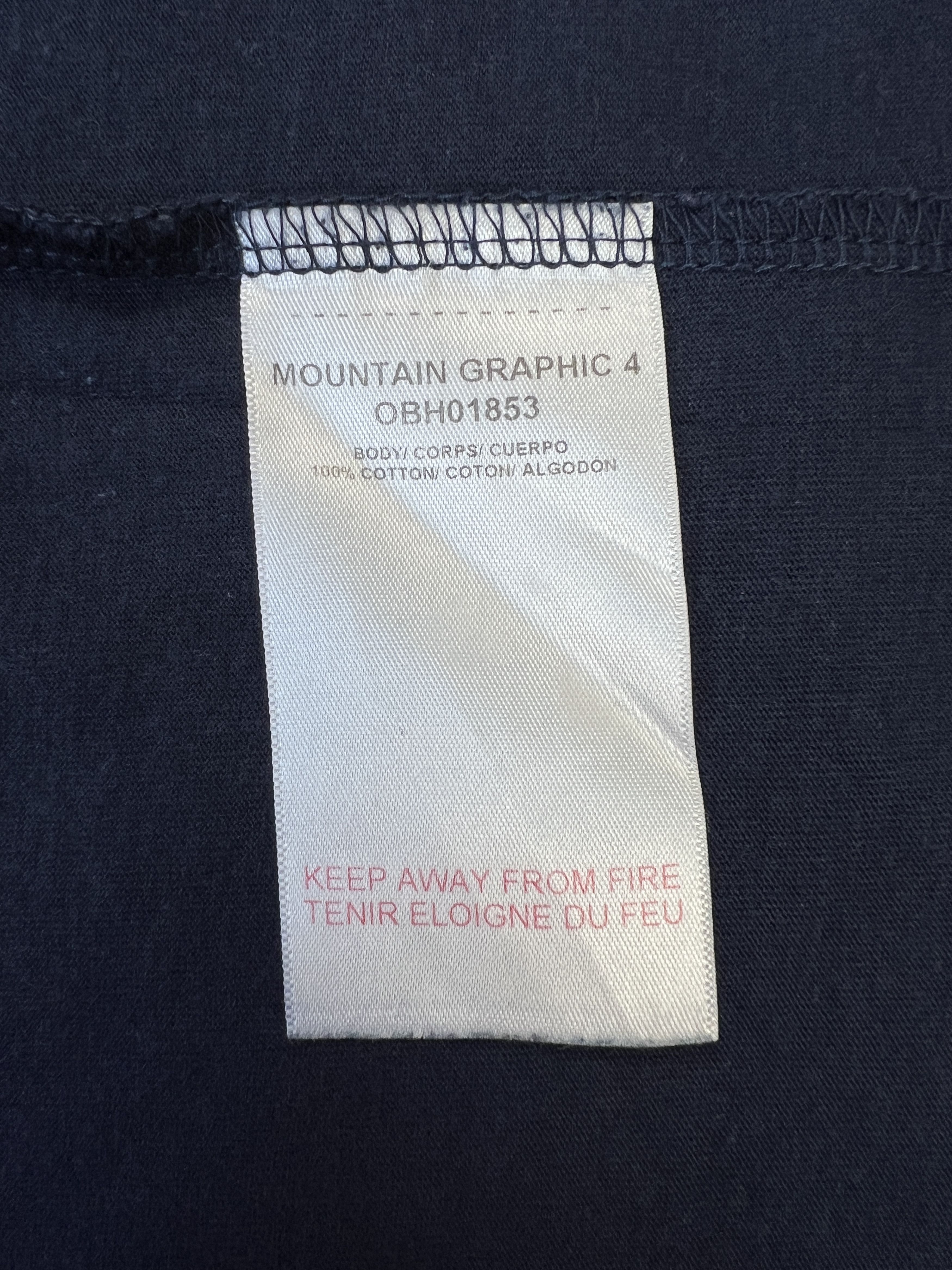 Berghaus Berghaus Mountain Graphic 4 T-Shirt Navy S Size US S / EU 44-46 / 1 - 14 Thumbnail