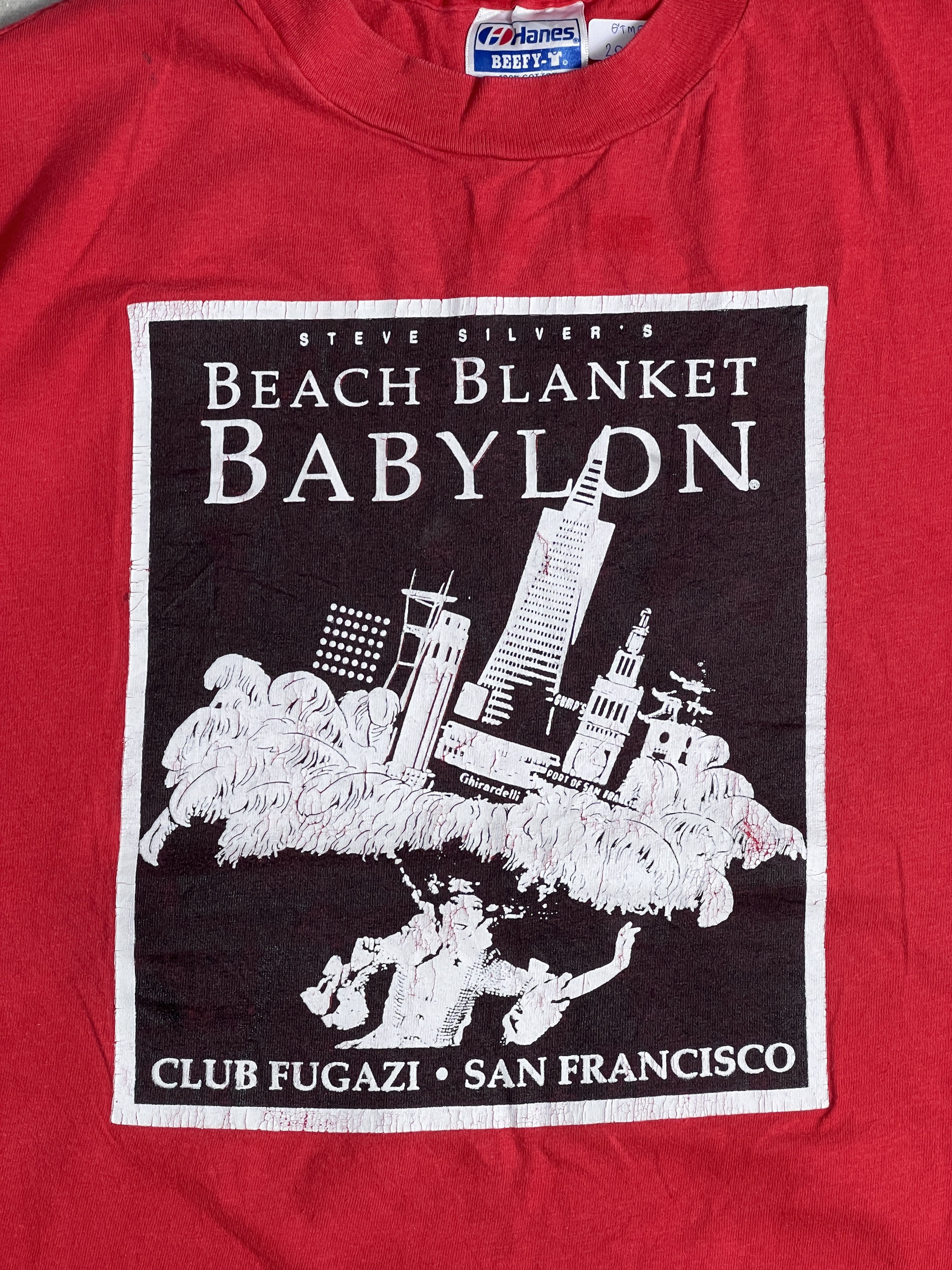Vintage Vintage 90s Beach Blanket Babylon Venue Promo T (M) GTME236 Size US M / EU 48-50 / 2 - 2 Thumbnail