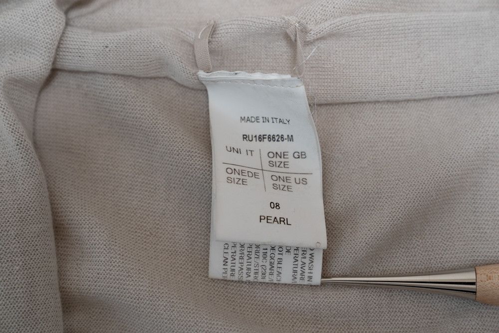 Rick Owens Rick Owens 16FW MASTODON Oversized Turtle Neck Sweater Pearl Size US L / EU 52-54 / 3 - 8 Thumbnail