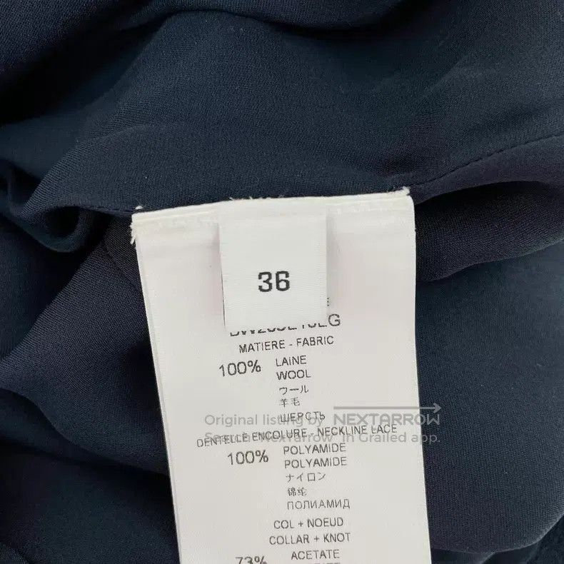 Givenchy Givenchy Navy Blue Dress Size XS / US 0-2 / IT 36-38 - 7 Thumbnail