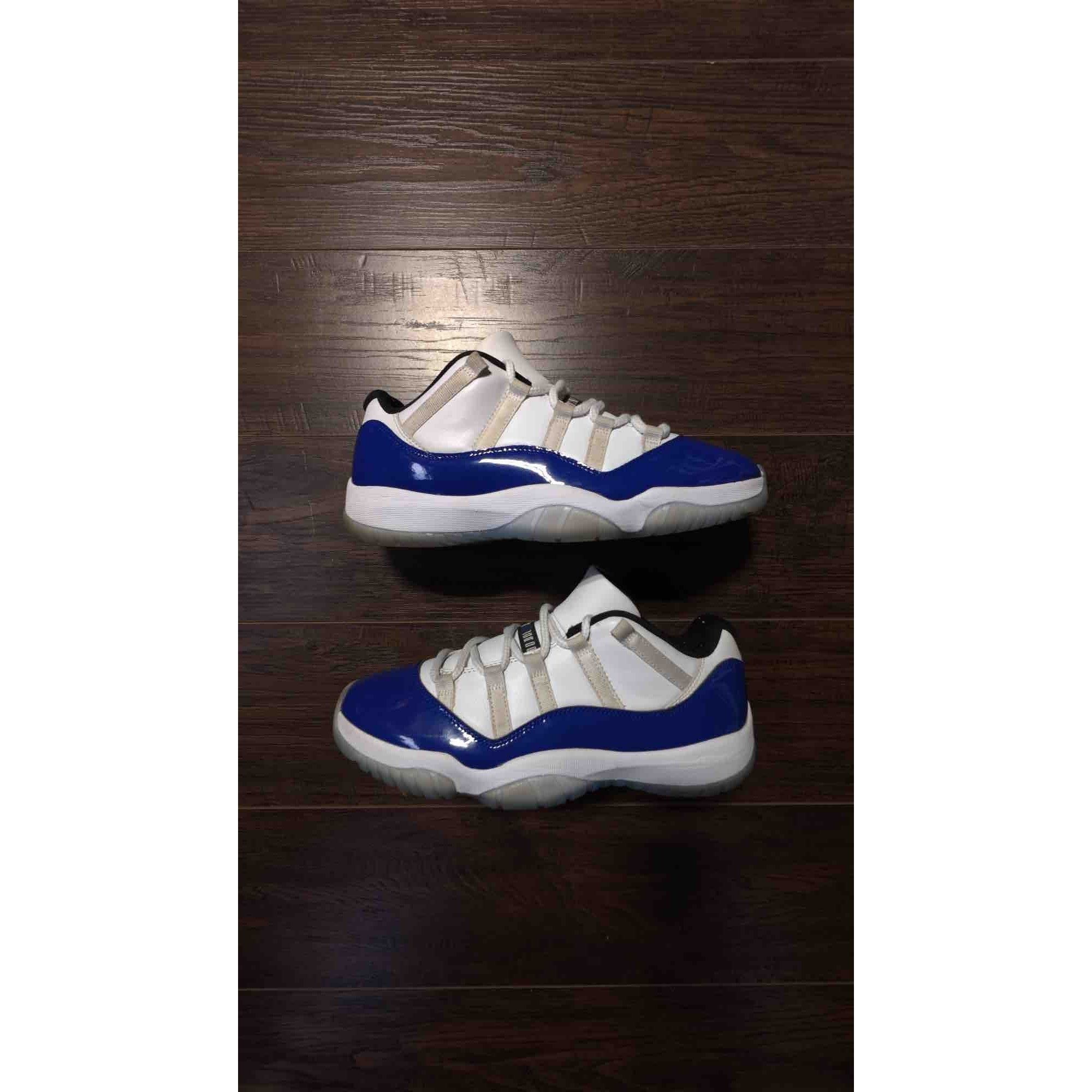 Jordan Brand Jordan 11 Retro Low White Concord (Women's) [USED] - 10 M Size US 10 / EU 43 - 1 Thumbnail