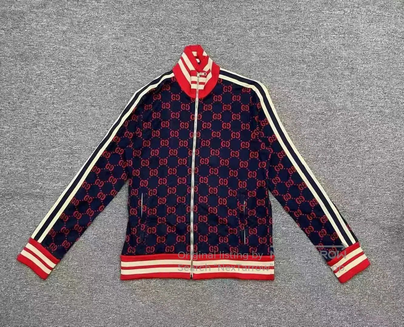 Gucci gucci red blue logo jacket size xl. Size US XL / EU 56 / 4 - 1 Thumbnail