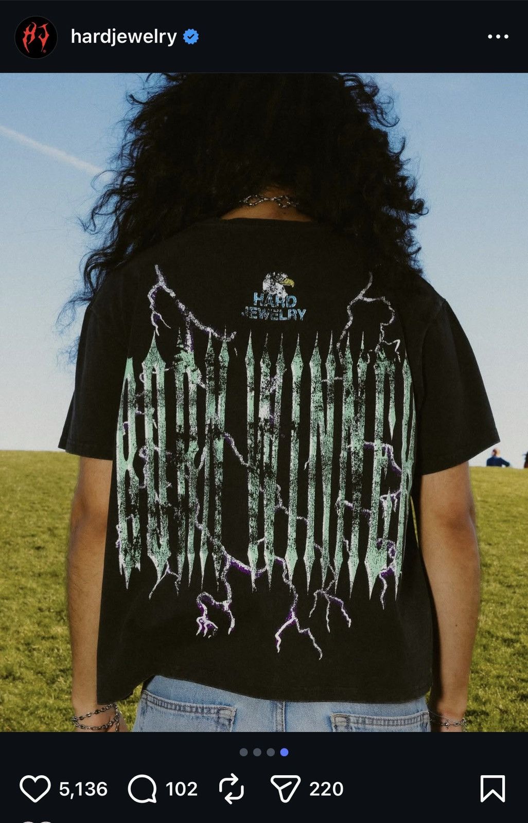 Other Hard Jewelry 7 Year anniversary Born Winner Tee Size US XXL / EU 58 / 5 - 9 Thumbnail