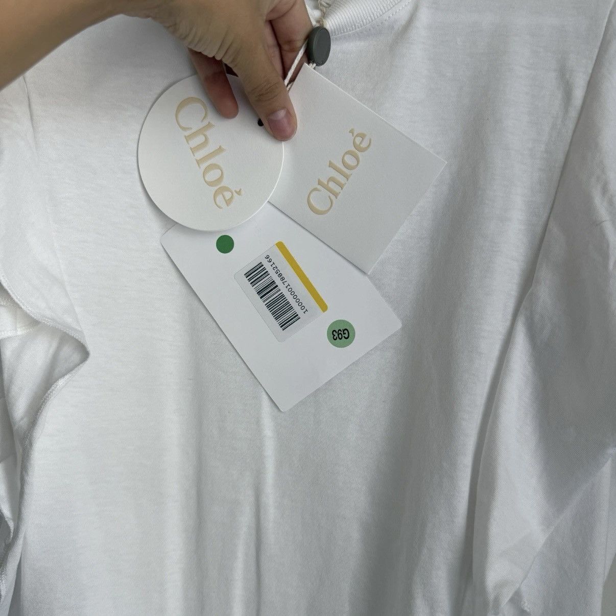 Chloe NWT Chloe White Top Size XS / US 0-2 / IT 36-38 - 8 Thumbnail