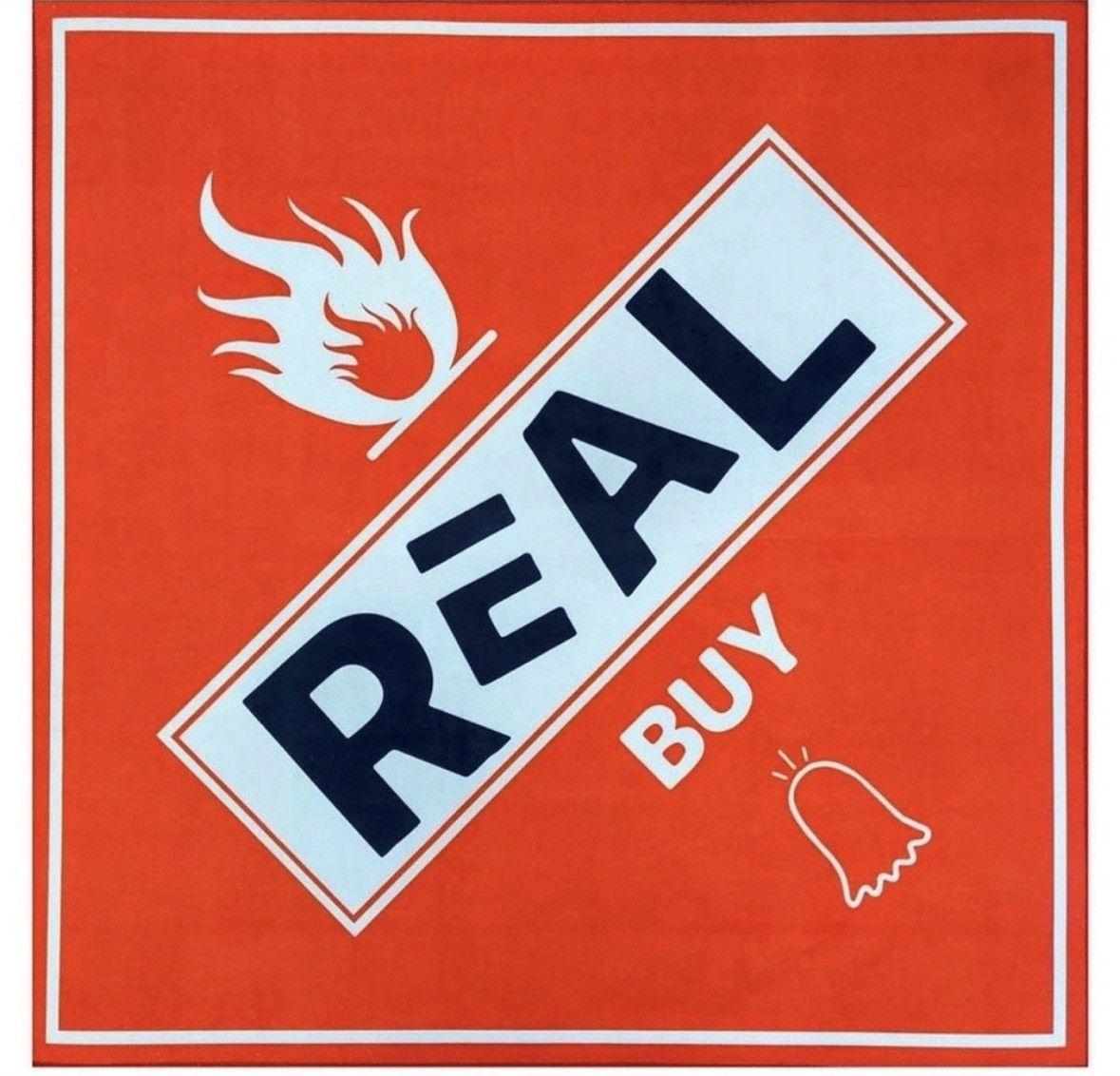 Handmade 🆕 The Real Buy FLaMe 🔥 RuG Size ONE SIZE - 2 Thumbnail