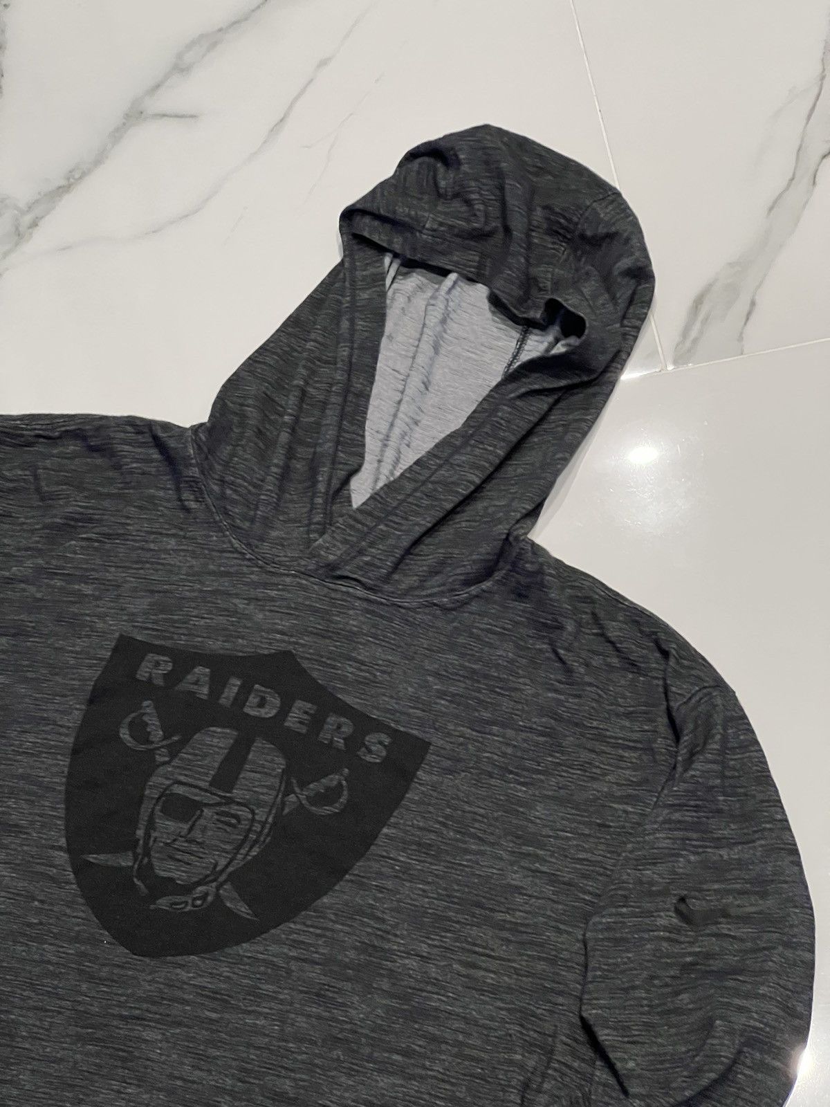 Nike NFL Raiders Shirt Top Adult Large Long Sleeve Dri-Fit Nike Size US L / EU 52-54 / 3 - 3 Thumbnail