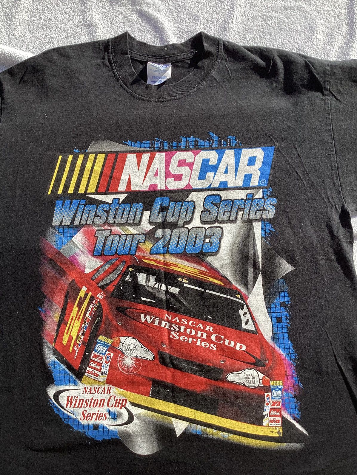 NASCAR Vintage 2003 NASCAR Winston cup series tour T-shirt Size US XL / EU 56 / 4 - 2 Thumbnail