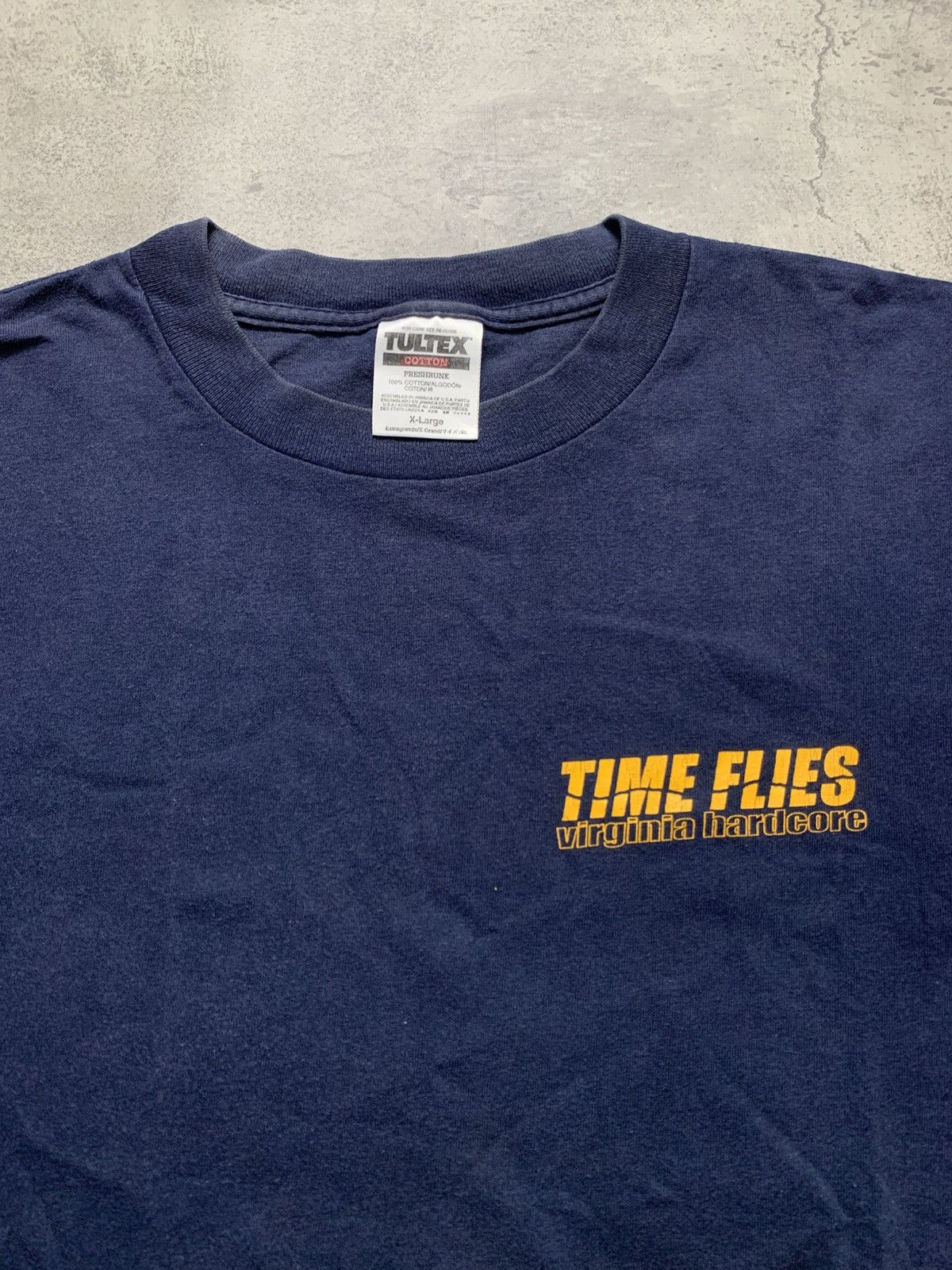 Band Tees Vintage Time Flies virginia hardcore band shirt strife Bane Size US XL / EU 56 / 4 - 5 Thumbnail