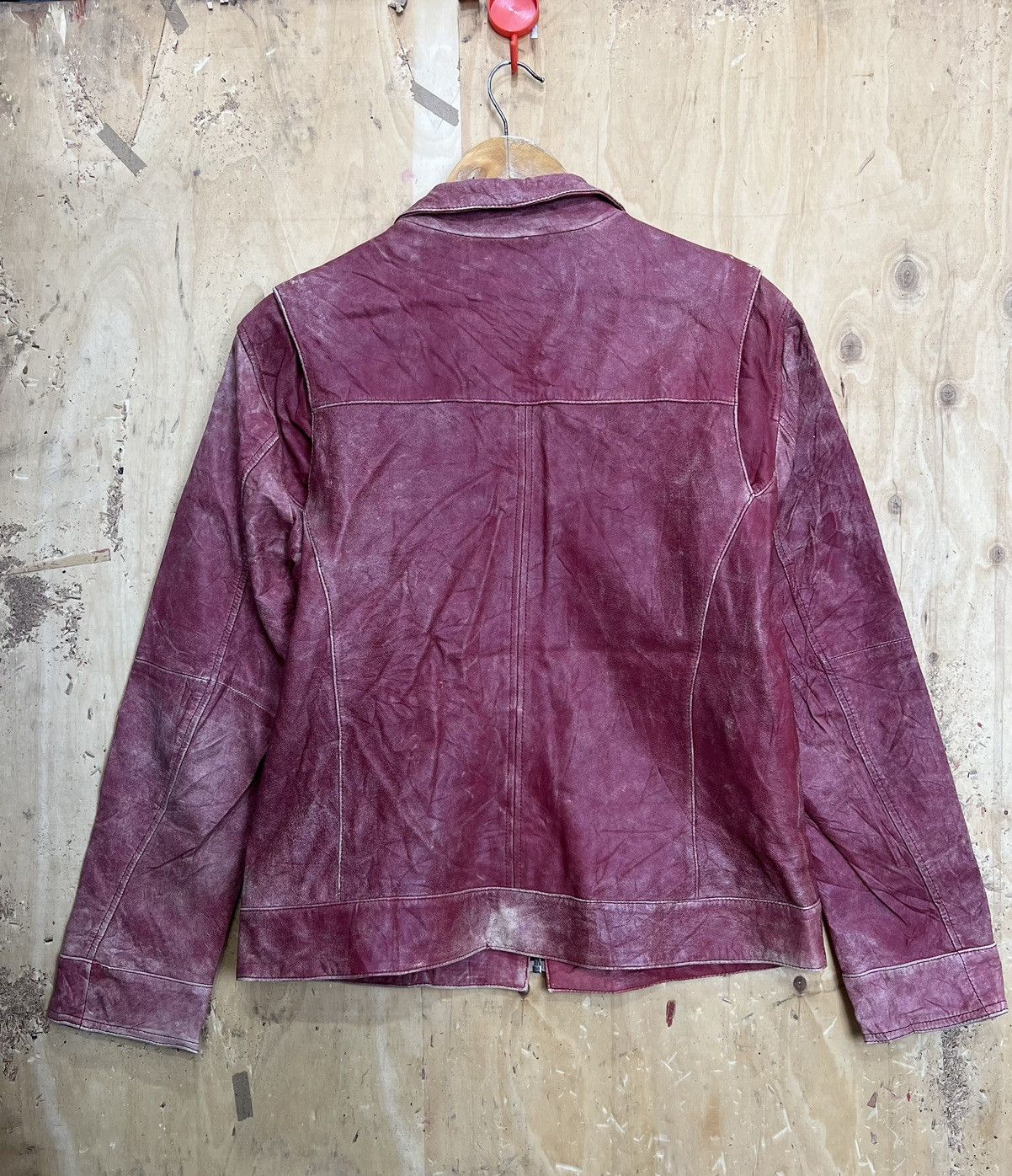 Vintage 🔥🔥🔥NEEDGONE🔥🔥🔥Vintage Barassi Leather Jacket Size US S / EU 44-46 / 1 - 3 Thumbnail