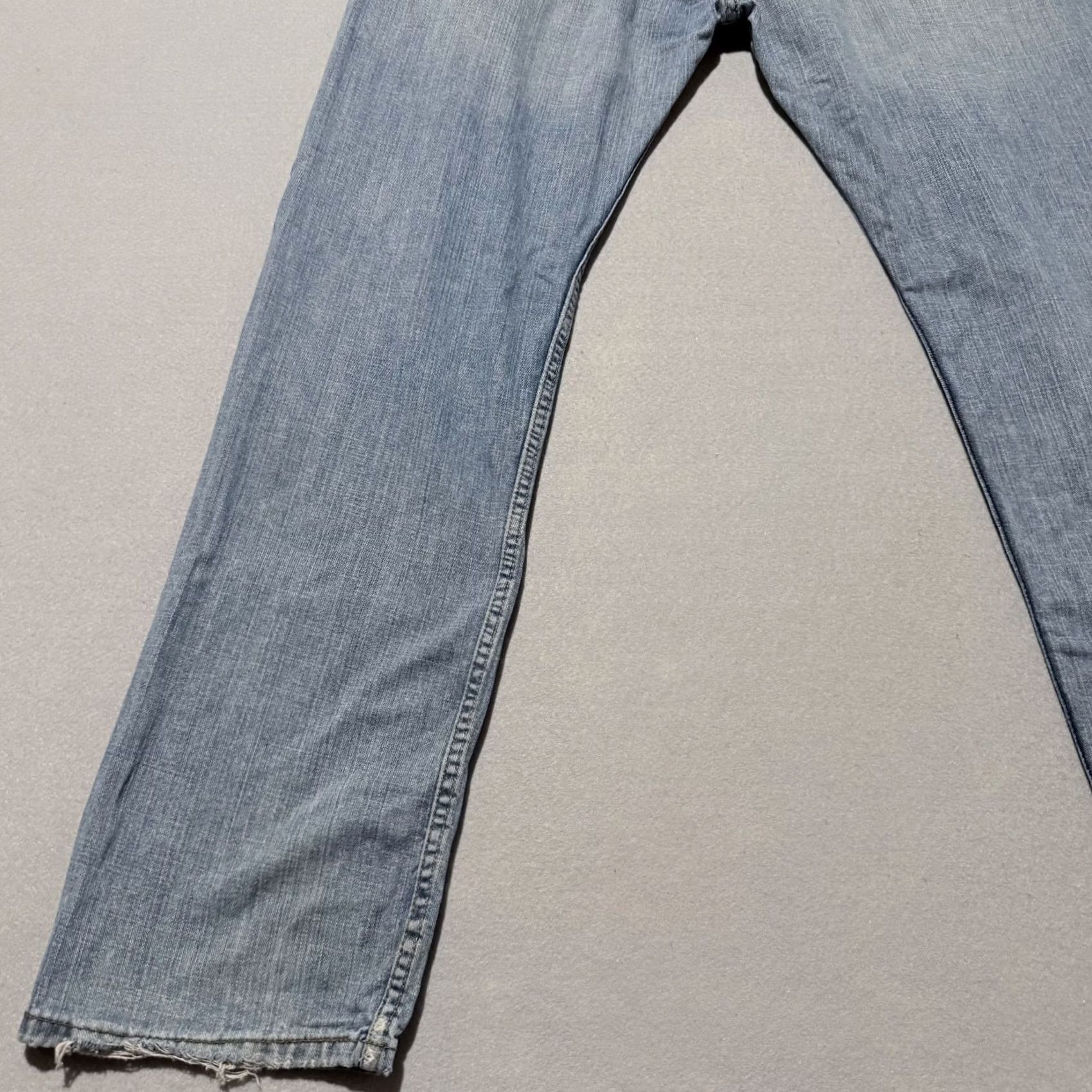 Levi's Signature by Levi's Jeans Men's Blue Denim Pockets Straight Regular Fit 34x32 Blue Men's Jeans Size US 34 / EU 50 - 7 Thumbnail