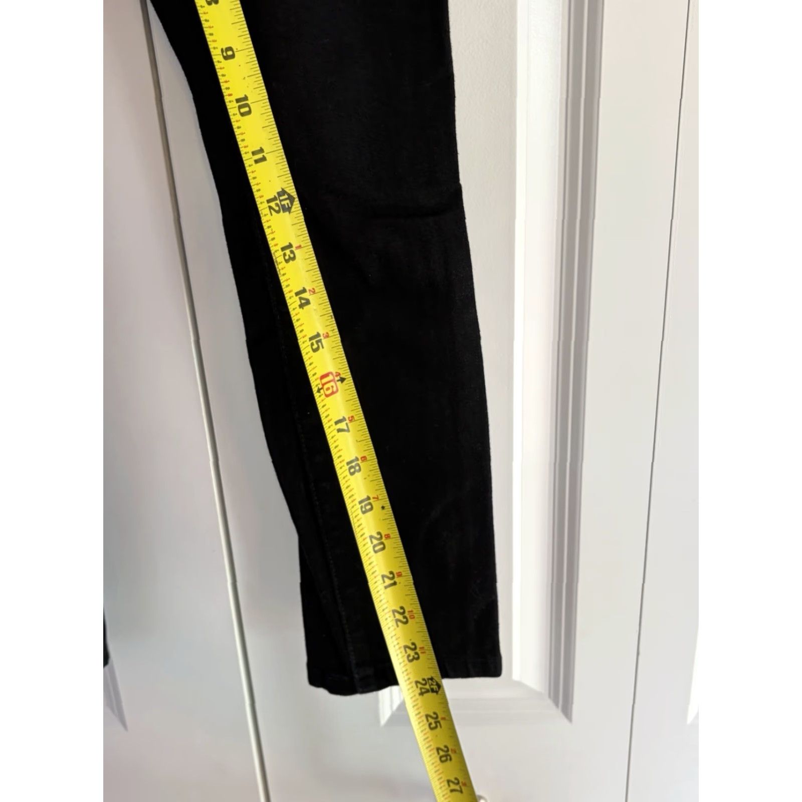 Lucky Brand Lucky Brand Lolita Skinny Jeans Black Denim 2 Regular Women Slim 5-Pocket Distressed Stretch Size 26" / US 2 / IT 38 - 5 Thumbnail