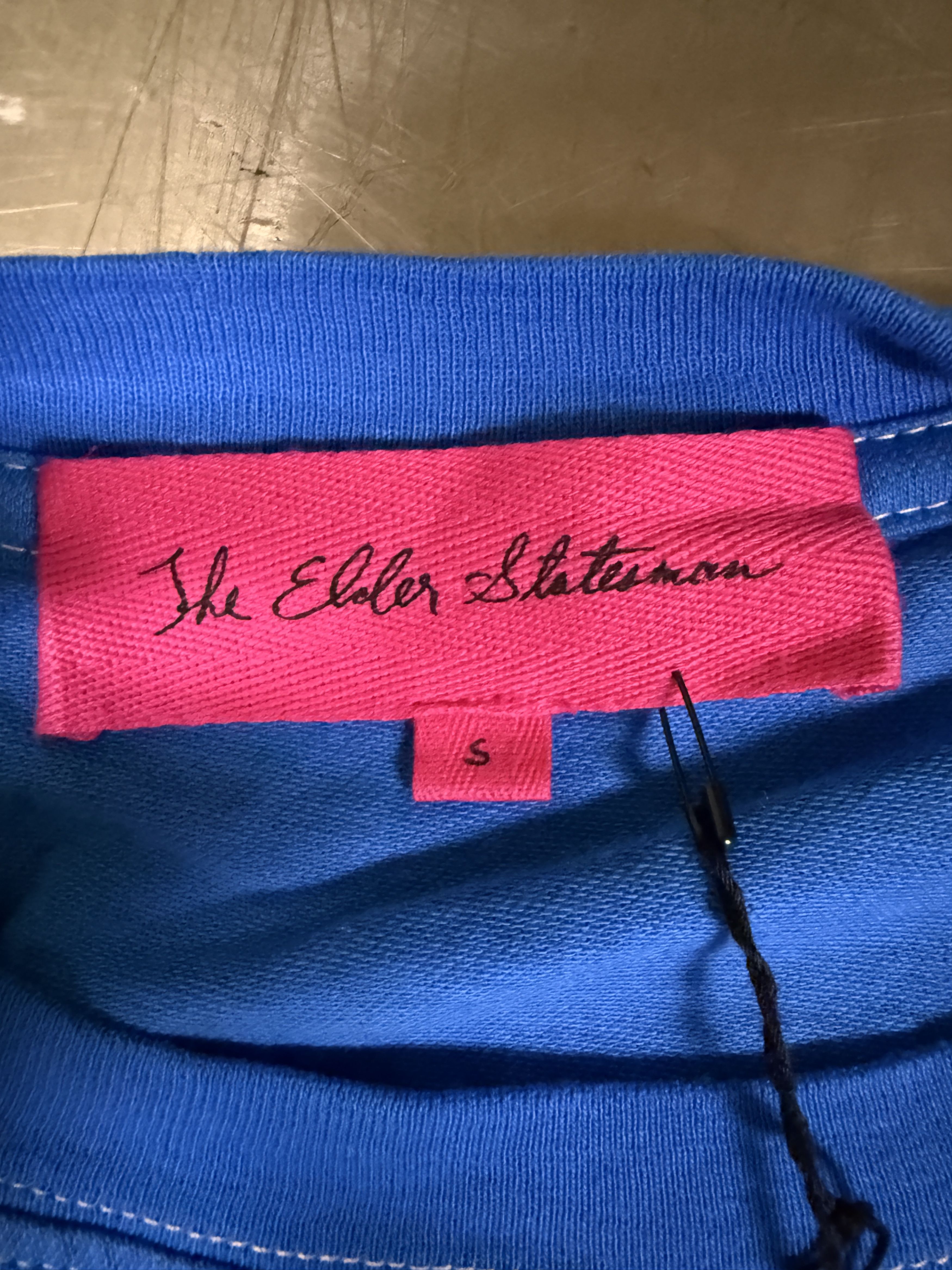 The Elder Statesman $495 The Elder Statesman Cashmere Cotton Blend T-Shirt Size US S / EU 44-46 / 1 - 5 Thumbnail