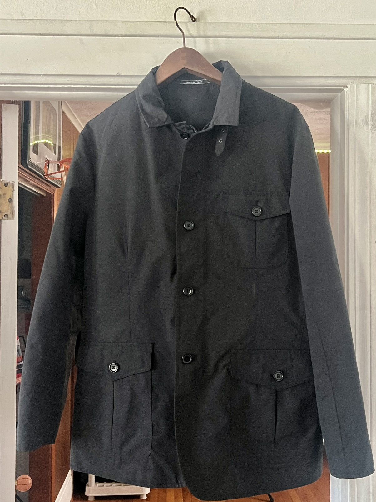 Saks Fifth Avenue Italian made nylon/wool jacket Size US S / EU 44-46 / 1 - 1 Thumbnail